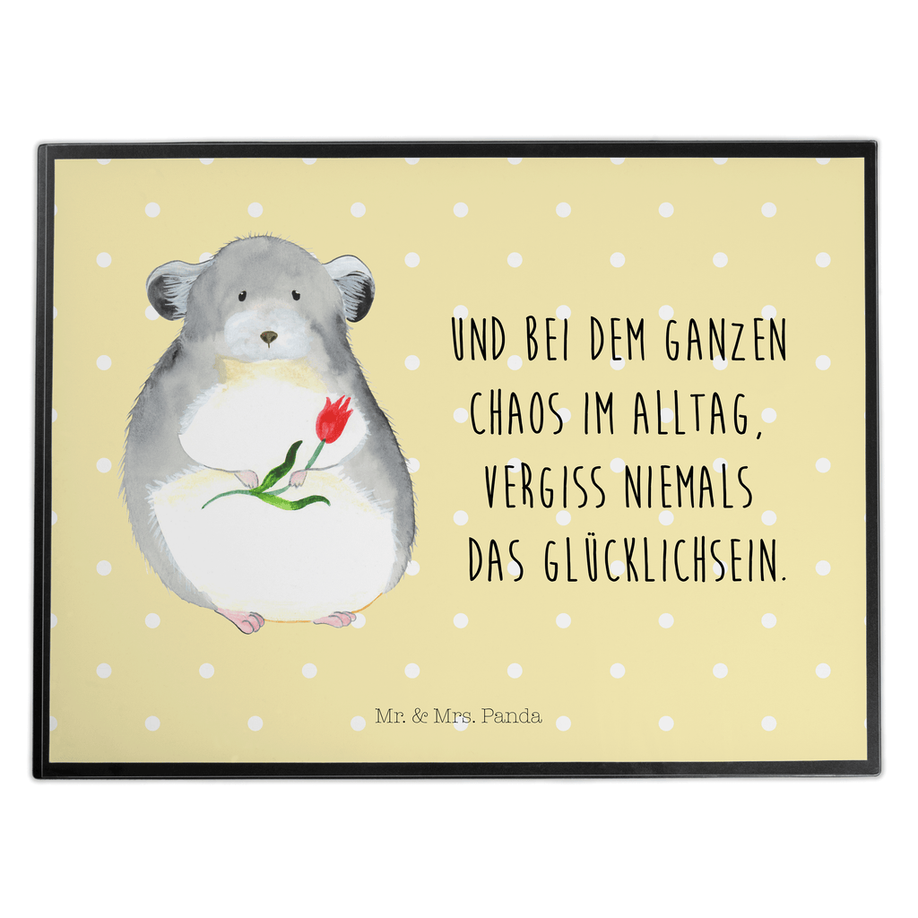 Schreibtischunterlage Chinchilla mit Blume Schreibunterlage, Schreibtischauflage, Bürobedarf, Büroartikel, Schreibwaren, Schreibtisch Unterlagen, Schreibtischunterlage Groß, Tiermotive, Gute Laune, lustige Sprüche, Tiere, Chinchilla, Chinchillas, Liebeskummer, Kummer, Depressionen, traurig sein, Chaos, Glücklichsein, Büro, Büroalltag