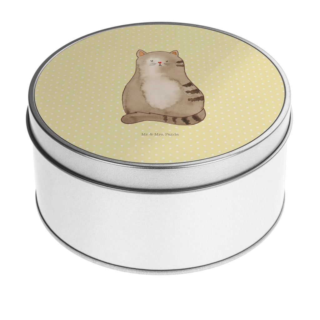 Blechdose rund Katze Sitzen Metalldose, Keksdose, Dose, Vorratsdose, Geschenkbox, Lunchbox, Aufbewahrungsbox, Vorratsdosen, Metallkiste, Metallbox, Metallboxen, Aufbewahrungskiste, Geschenkkiste, Blechdosen mit Deckel, Metallkiste mit Deckel, Vorratsdosen mit Deckel, Metall Dose, Katze, Katzenmotiv, Katzenfan, Katzendeko, Katzenfreund, Katzenliebhaber, Katzenprodukte, Katzenartikel, Katzenaccessoires, Katzensouvenirs, Katzenliebhaberprodukte, Katzenmotive, Katzen, Kater, Mietze, Cat, Cats, Katzenhalter, Katzenbesitzerin, Haustier, Katzenliebe, Lebensinhalt, Liebe, Mittelpunkt, Familie