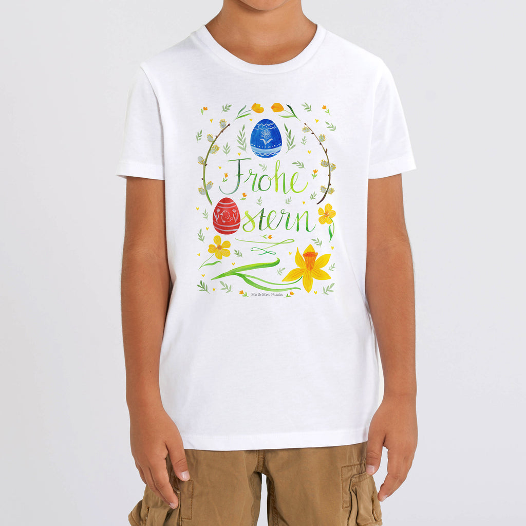 Organic Kinder T-Shirt Frohe Ostern Kinder T-Shirt, Kinder T-Shirt Mädchen, Kinder T-Shirt Jungen, Ostern, Osterhase, Ostergeschenke, Osternest, Osterdeko, Geschenke zu Ostern, Ostern Geschenk, Ostergeschenke Kinder, Ostern Kinder, Frohe Ostern, Ostergrüße, Osterblume, Osterei, bemalte Ostereier, Weidenkätzchen. Lettering