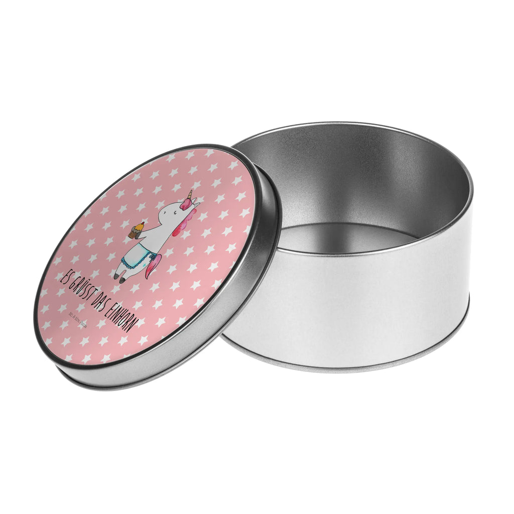 Blechdose rund Einhorn Muffin Metalldose, Keksdose, Dose, Vorratsdose, Geschenkbox, Lunchbox, Aufbewahrungsbox, Vorratsdosen, Metallkiste, Metallbox, Metallboxen, Aufbewahrungskiste, Geschenkkiste, Blechdosen mit Deckel, Metallkiste mit Deckel, Vorratsdosen mit Deckel, Metall Dose, Einhorn, Einhörner, Einhorn Deko, Pegasus, Unicorn, Geburtstag, Backen, Muffin, Kekse, Geburtstagsgrüße, Glückwünsche, Liebesgrüße, Grüße