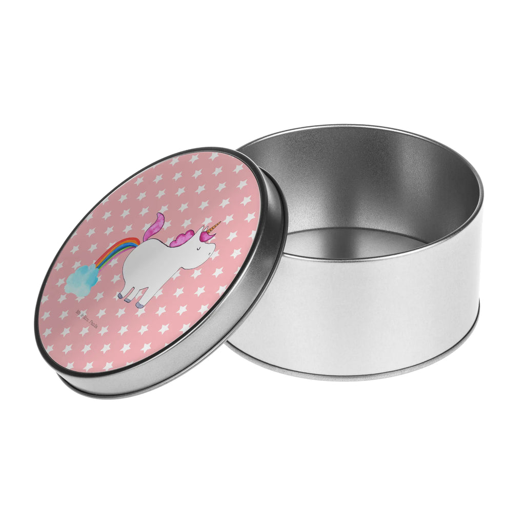 Blechdose rund Einhorn Pupsen Metalldose, Keksdose, Dose, Vorratsdose, Geschenkbox, Lunchbox, Aufbewahrungsbox, Vorratsdosen, Metallkiste, Metallbox, Metallboxen, Aufbewahrungskiste, Geschenkkiste, Blechdosen mit Deckel, Metallkiste mit Deckel, Vorratsdosen mit Deckel, Metall Dose, Einhorn, Einhörner, Einhorn Deko, Pegasus, Unicorn, Pups, Regenbogen, Glitzer, Einhornpower, Erwachsenwerden, Spaß, lustig, Freundin