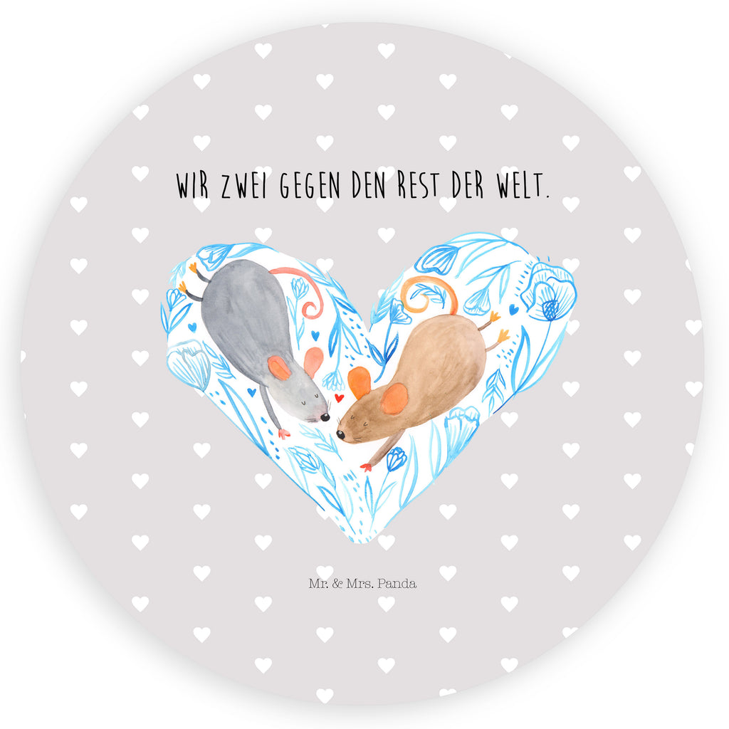 Rund Aufkleber Mäuse Herz Sticker, Aufkleber, Etikett, Liebe, Partner, Freund, Freundin, Ehemann, Ehefrau, Heiraten, Verlobung, Heiratsantrag, Liebesgeschenk, Jahrestag, Hocheitstag, Maus, Mäuse, Liebesbotschaft, Liebesbeweis, Hochzeit, Lieblingsmensch, Gemeinsamkeit, Love, Geschenk für zwei