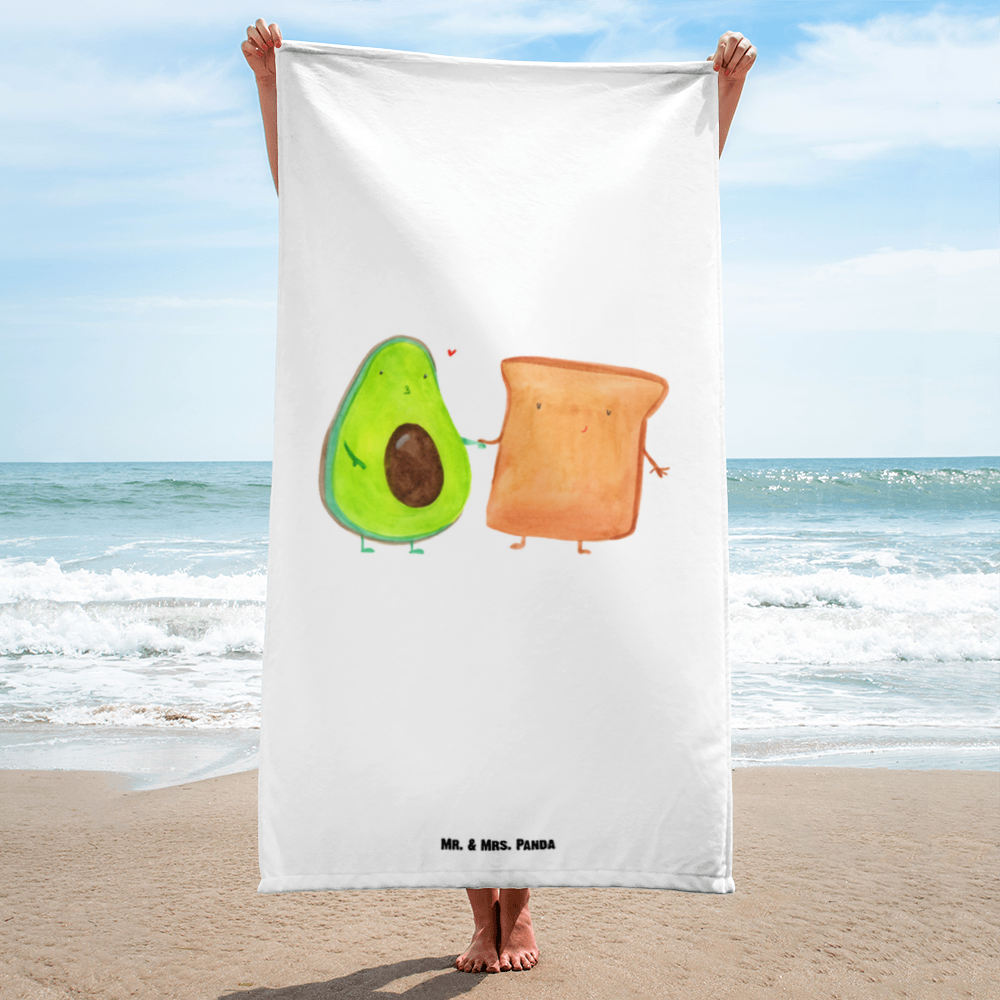 XL Badehandtuch Avocado Toast Handtuch, Badetuch, Duschtuch, Strandtuch, Saunatuch, Avocado, Veggie, Vegan, Gesund, Toast, Toastbrot, Liebespaar, Pärchen, Freund, Freundin, Verlobt, Verlobungsparty, Hochzeit, Hochzeitsgeschenk, Jahrestag, Jahrestagsgeschenk