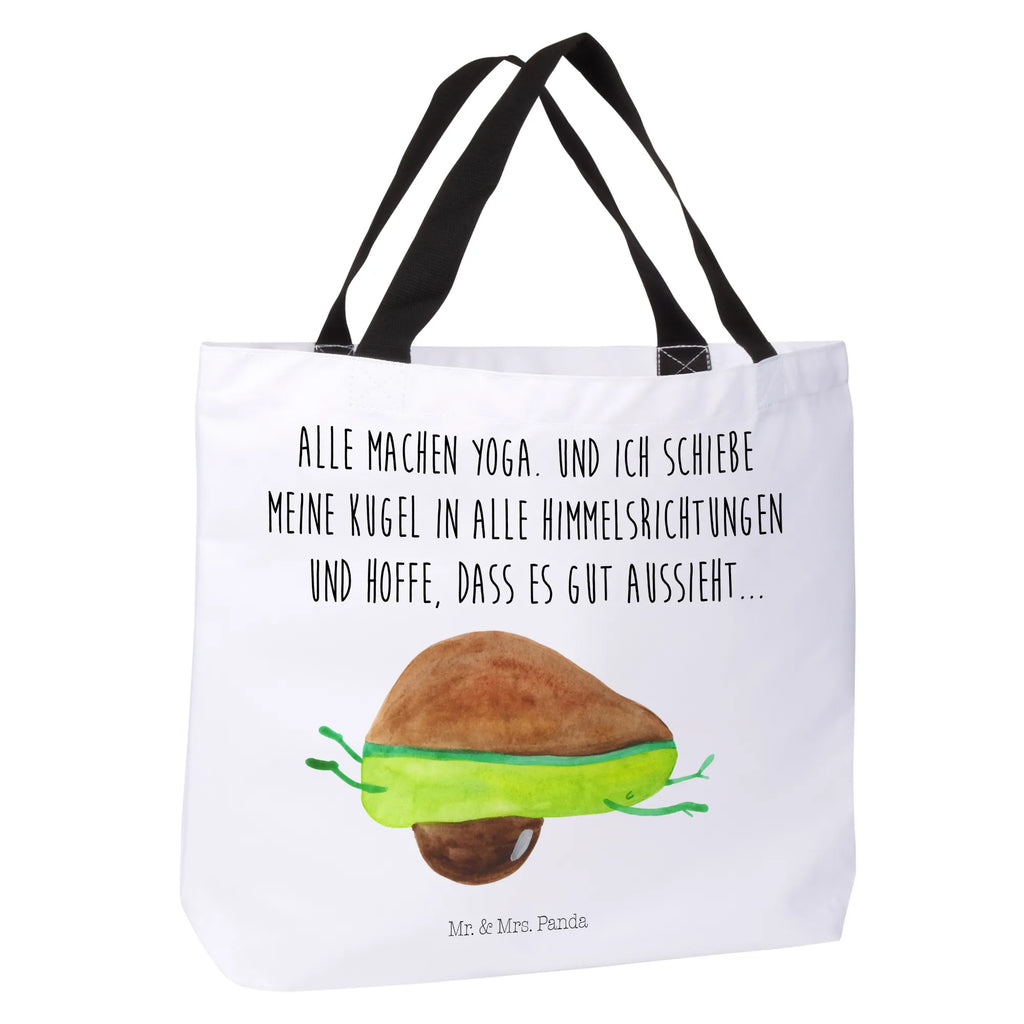 Shopper Avocado Yoga Beutel, Einkaufstasche, Tasche, Strandtasche, Einkaufsbeutel, Shopper, Schultasche, Freizeittasche, Tragebeutel, Schulbeutel, Alltagstasche, Avocado, Veggie, Vegan, Gesund, Avocado Yoga Vegan