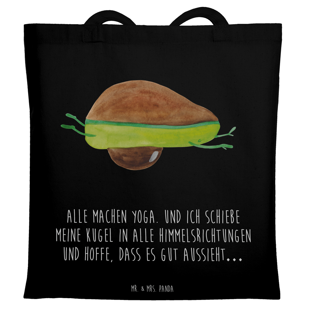 Tragetasche Avocado Yoga Beuteltasche, Beutel, Einkaufstasche, Jutebeutel, Stoffbeutel, Tasche, Shopper, Umhängetasche, Strandtasche, Schultertasche, Stofftasche, Tragetasche, Badetasche, Jutetasche, Einkaufstüte, Laptoptasche, Avocado, Veggie, Vegan, Gesund, Avocado Yoga Vegan