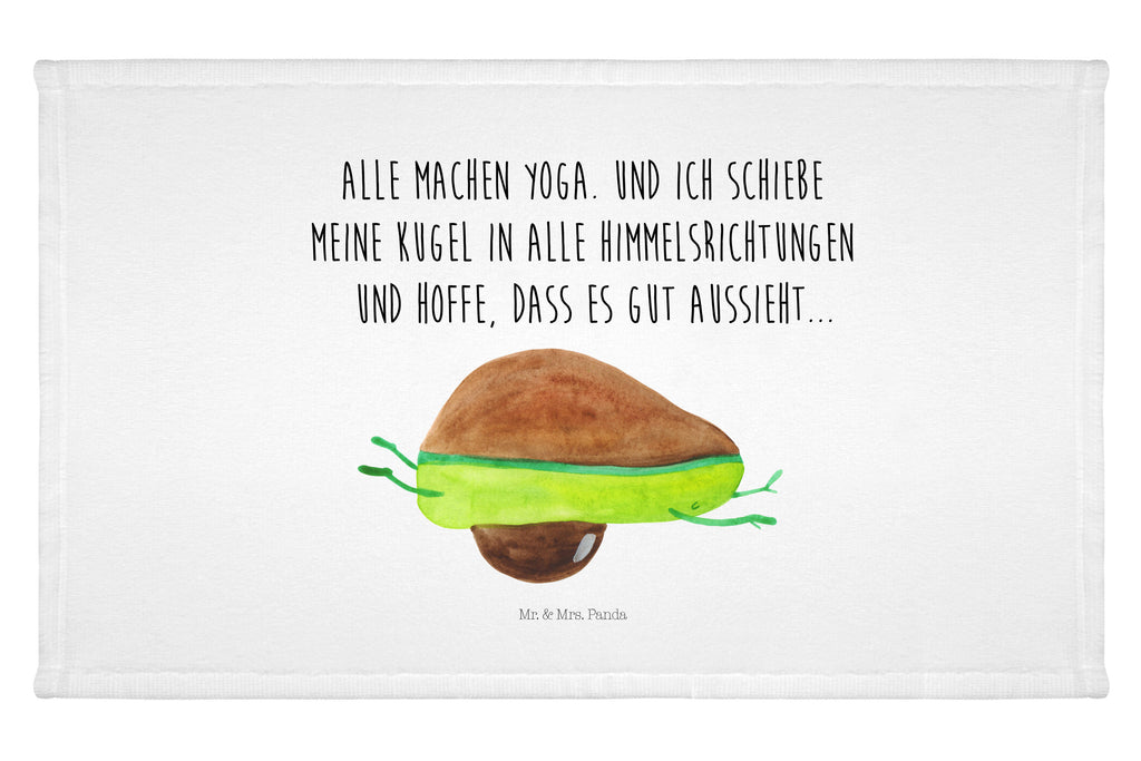 Handtuch Avocado Yoga Handtuch, Badehandtuch, Badezimmer, Handtücher, groß, Kinder, Baby, Avocado, Veggie, Vegan, Gesund, Avocado Yoga Vegan