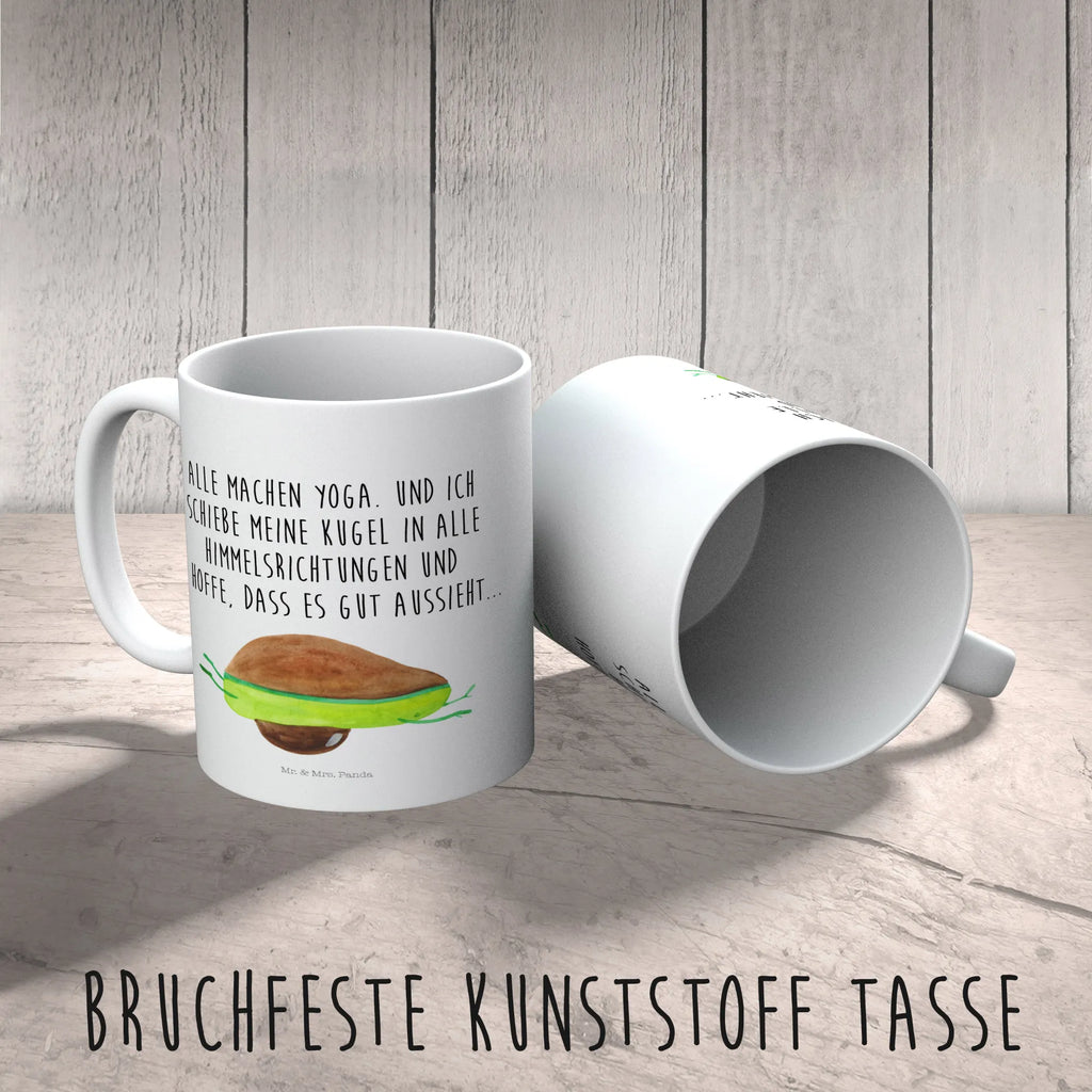 Kindertasse Avocado Yoga Kindertasse, Kinder Tasse, Kunststoff Tasse, Kindergarten Tasse, Trinkbecher, Camping Becher, Kaffeetasse, Kunststoffbecher, Kindergartenbecher, Outdoorgeschirr, Kunststoffgeschirr, Reisebecher, Reisetasse, Kinderbecher, Bruchfeste Tasse, Bruchsichere Tasse, Plastik Tasse, Plastiktasse, Avocado, Veggie, Vegan, Gesund, Avocado Yoga Vegan