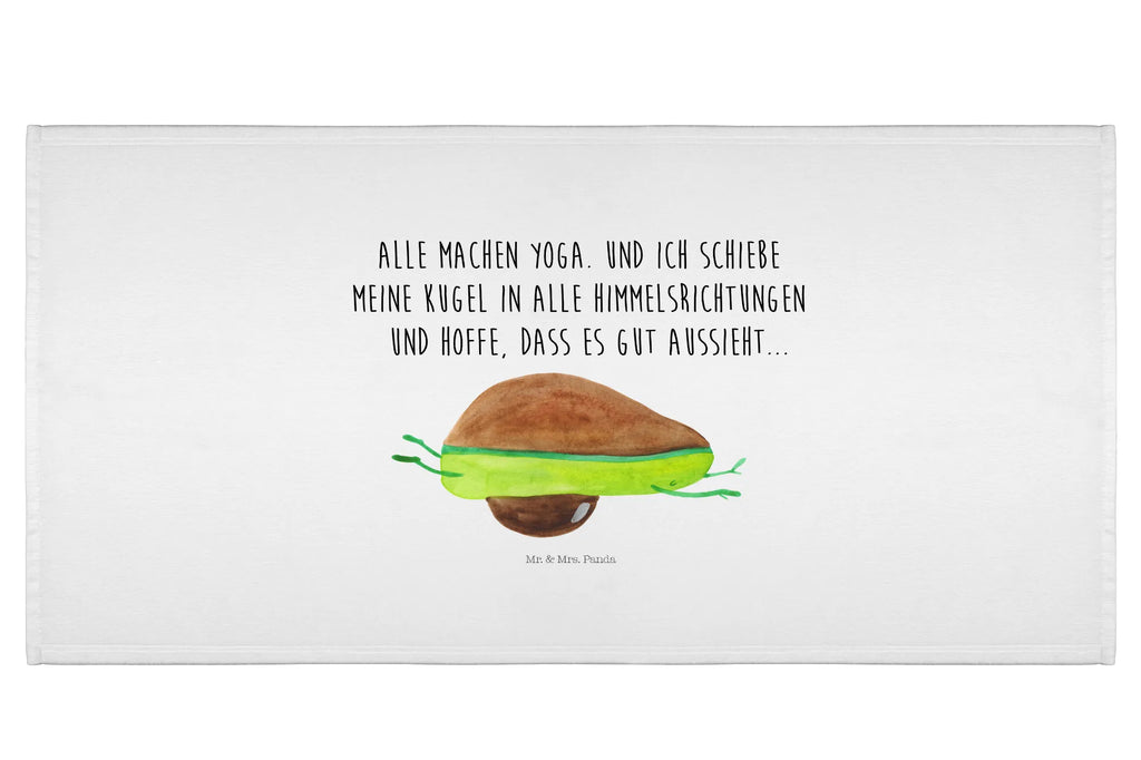 Handtuch Avocado Yoga Handtuch, Badehandtuch, Badezimmer, Handtücher, groß, Kinder, Baby, Avocado, Veggie, Vegan, Gesund, Avocado Yoga Vegan