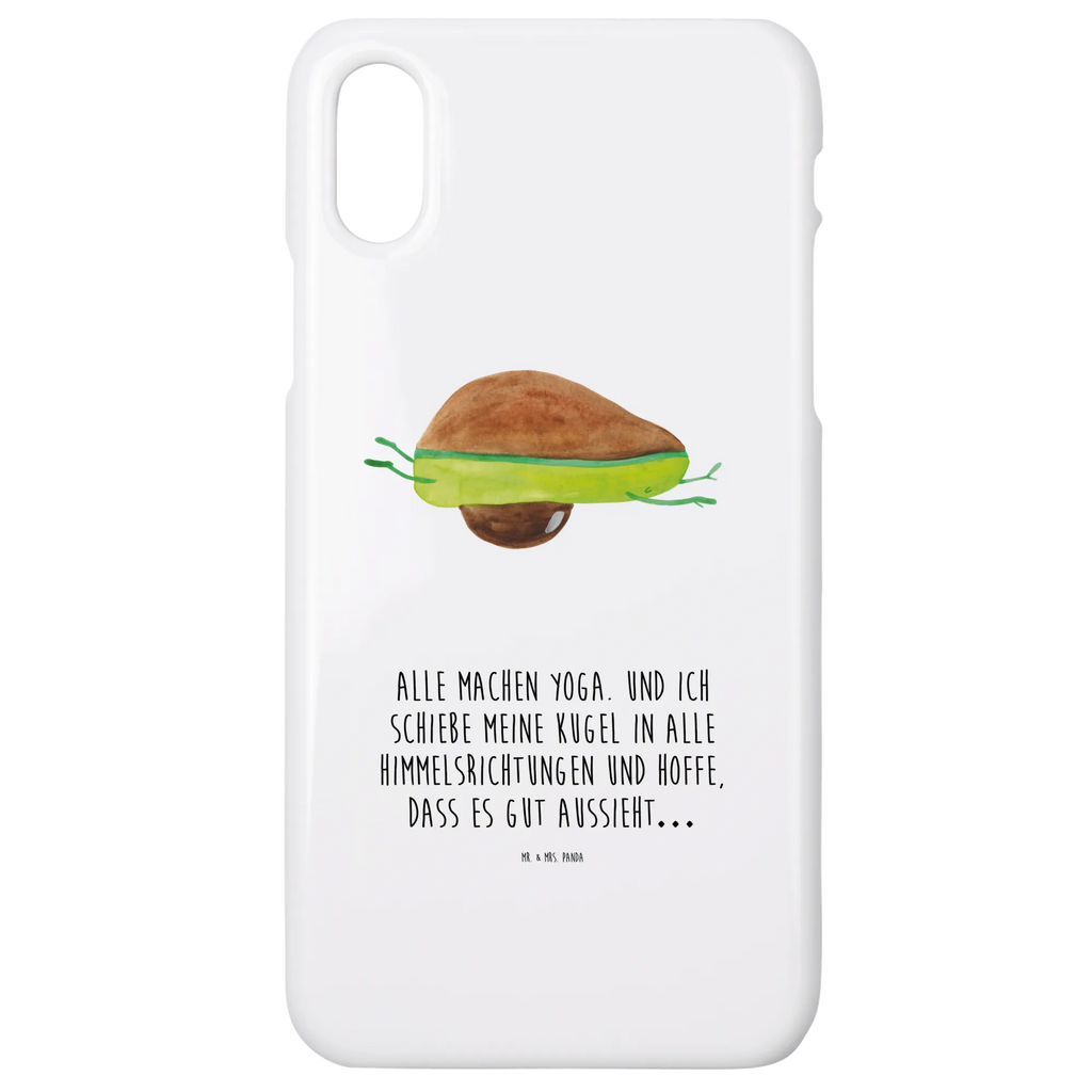 Handyhülle Avocado Yoga Handyhülle, Handycover, Cover, Handy, Hülle, Iphone 10, Iphone X, Avocado, Veggie, Vegan, Gesund, Avocado Yoga Vegan