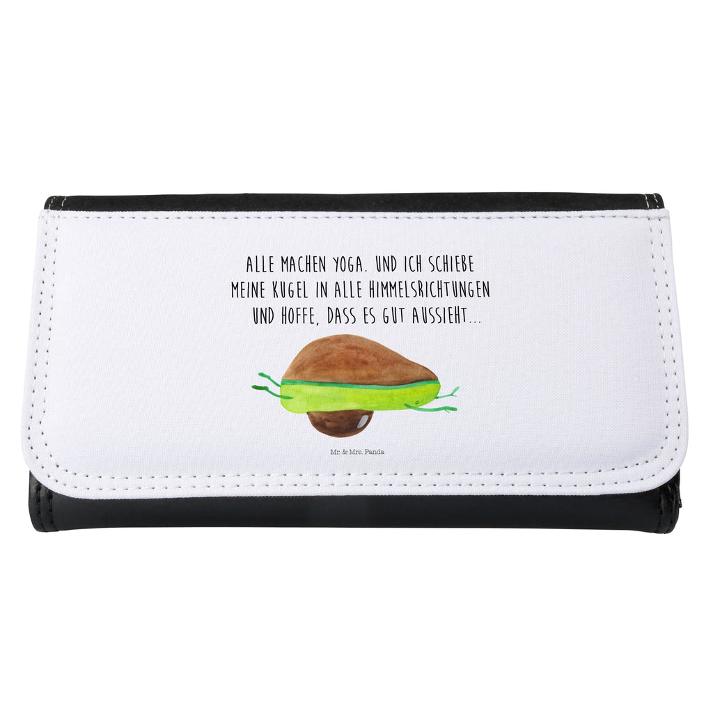 Ladies purse avocado yoga Portemonnaie, Portemonee, Geldbörse, Damen, Groß, XXL, Geldbeutel, Portemonnaies, Avocado, Veggie, Vegan, Gesund, Avocado Yoga Vegan