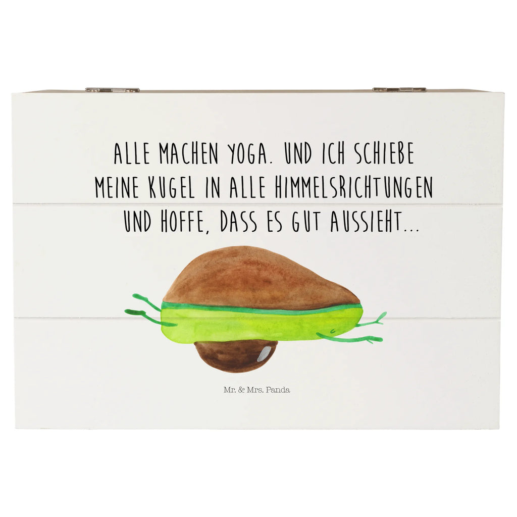 Holzkiste Avocado Yoga Holzkiste, Kiste, Schatzkiste, Truhe, Schatulle, XXL, Erinnerungsbox, Erinnerungskiste, Dekokiste, Aufbewahrungsbox, Geschenkbox, Geschenkdose, Avocado, Veggie, Vegan, Gesund, Avocado Yoga Vegan