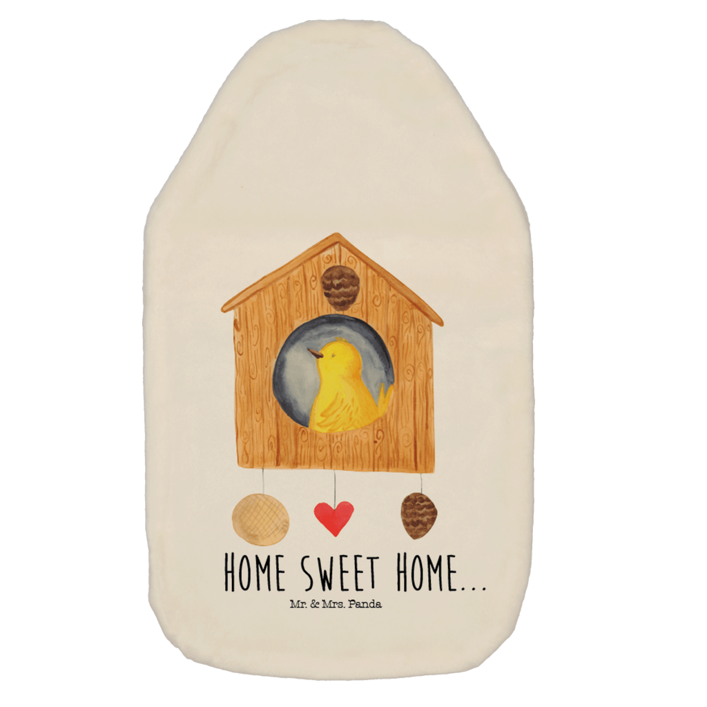 Wärmflasche Vogelhaus Home Wärmekissen, Kinderwärmflasche, Körnerkissen, Wärmflaschenbezug, Wärmflasche mit Bezug, Wärmflasche, Bettflasche, Kleine Wärmflasche, Tiermotive, Gute Laune, lustige Sprüche, Tiere, Vogelhaus, Vogel, Home sweet Home, Einzug, Umzug, Geschenk, Einzugsgeschenk, Hausbau, Haus