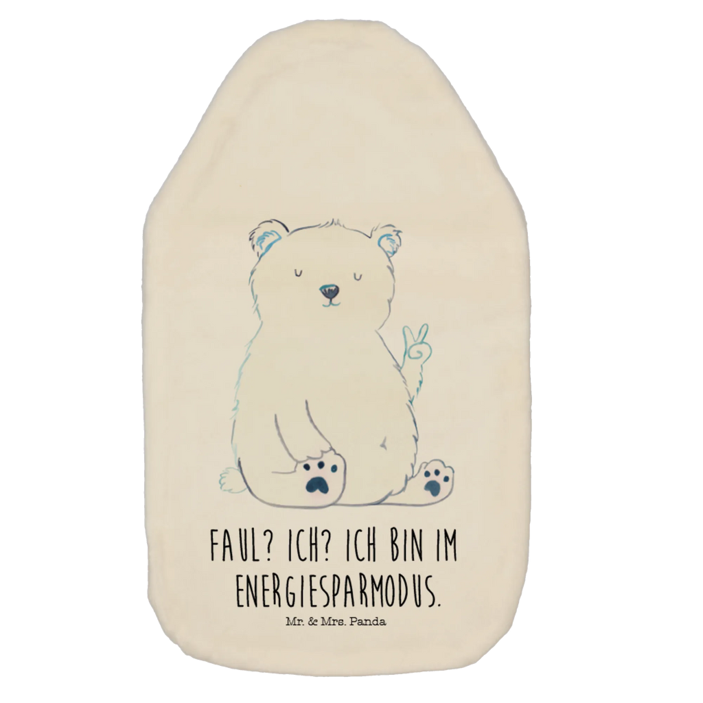 Wärmflasche Eisbär Faul Wärmekissen, Kinderwärmflasche, Körnerkissen, Wärmflaschenbezug, Wärmflasche mit Bezug, Wärmflasche, Bettflasche, Kleine Wärmflasche, Bär, Teddy, Teddybär, Eisbär, Nordpol, Faul, Entspannen, Relaxen, Büro, Arbeit, Bürojob, Arbeitsplatz, Homeoffice