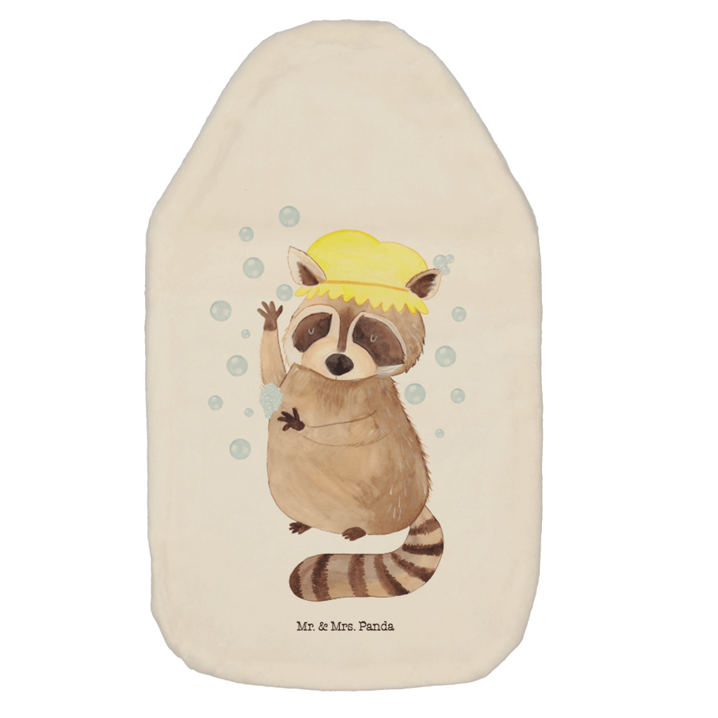 Wärmflasche Waschbär Wärmekissen, Kinderwärmflasche, Körnerkissen, Wärmflaschenbezug, Wärmflasche mit Bezug, Wärmflasche, Bettflasche, Kleine Wärmflasche, Tiermotive, Gute Laune, lustige Sprüche, Tiere, Waschbär, Tagträumen, Plan, Fröhlich, waschen, Seifenblasen