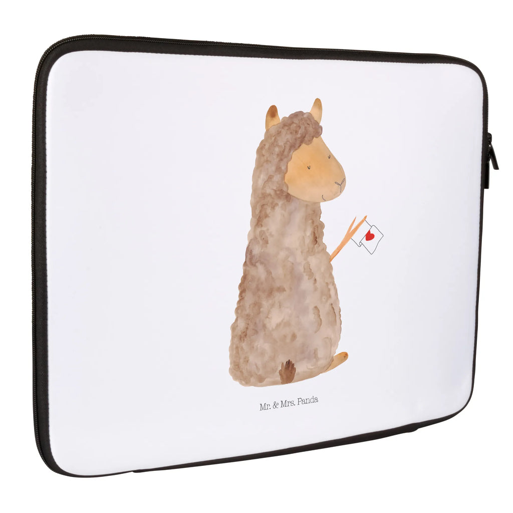 Notebook Tasche Alpaka Fahne Notebook Tasche, Laptop, Computertasche, Tasche, Notebook-Tasche, Notebook-Reisehülle, Notebook Schutz, Alpaka, Lama, Alpakas, Lamas, Liebe