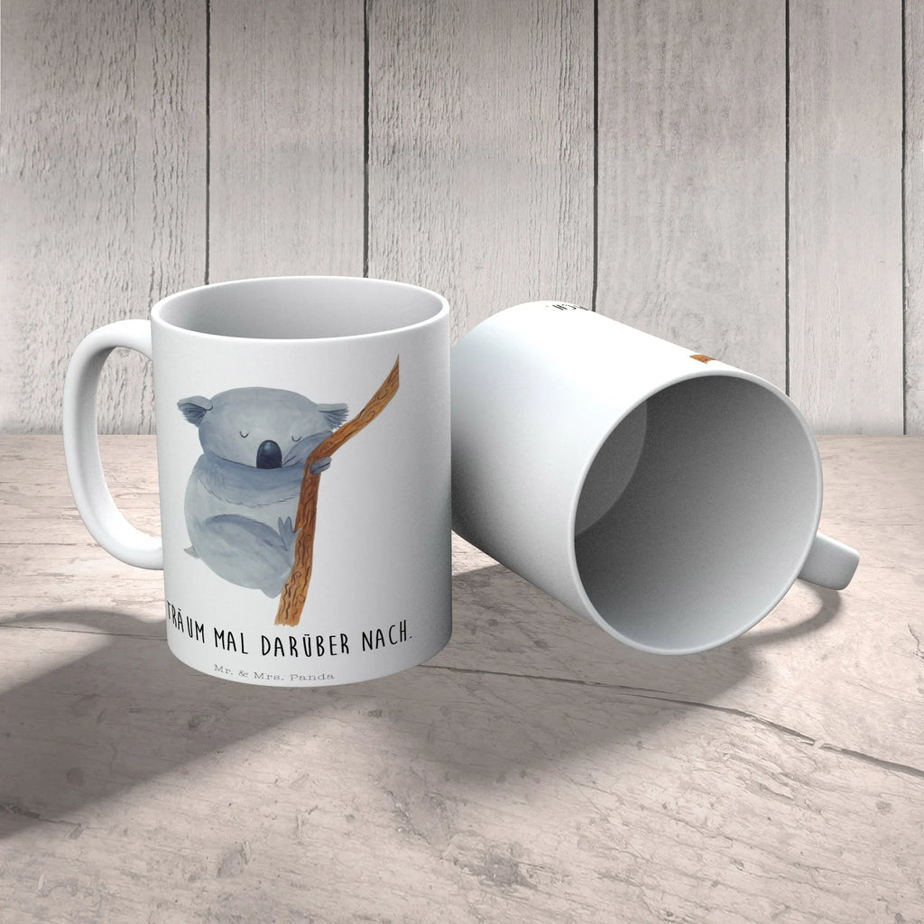 Tasse Koalabär Tasse, Kaffeetasse, Teetasse, Becher, Kaffeebecher, Teebecher, Keramiktasse, Porzellantasse, Büro Tasse, Geschenk Tasse, Tasse Sprüche, Tasse Motive, Kaffeetassen, Tasse bedrucken, Designer Tasse, Cappuccino Tassen, Schöne Teetassen, Tiermotive, Gute Laune, lustige Sprüche, Tiere, Koala, träumen, Traum, schlafen, Schlafzimmer, Traumland, Bär, Koalabär