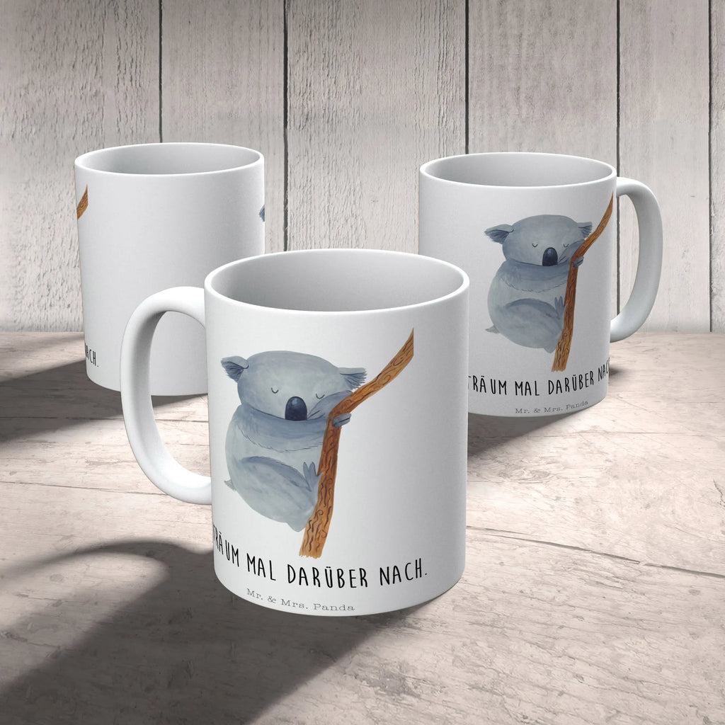 Tasse Koalabär Tasse, Kaffeetasse, Teetasse, Becher, Kaffeebecher, Teebecher, Keramiktasse, Porzellantasse, Büro Tasse, Geschenk Tasse, Tasse Sprüche, Tasse Motive, Kaffeetassen, Tasse bedrucken, Designer Tasse, Cappuccino Tassen, Schöne Teetassen, Tiermotive, Gute Laune, lustige Sprüche, Tiere, Koala, träumen, Traum, schlafen, Schlafzimmer, Traumland, Bär, Koalabär