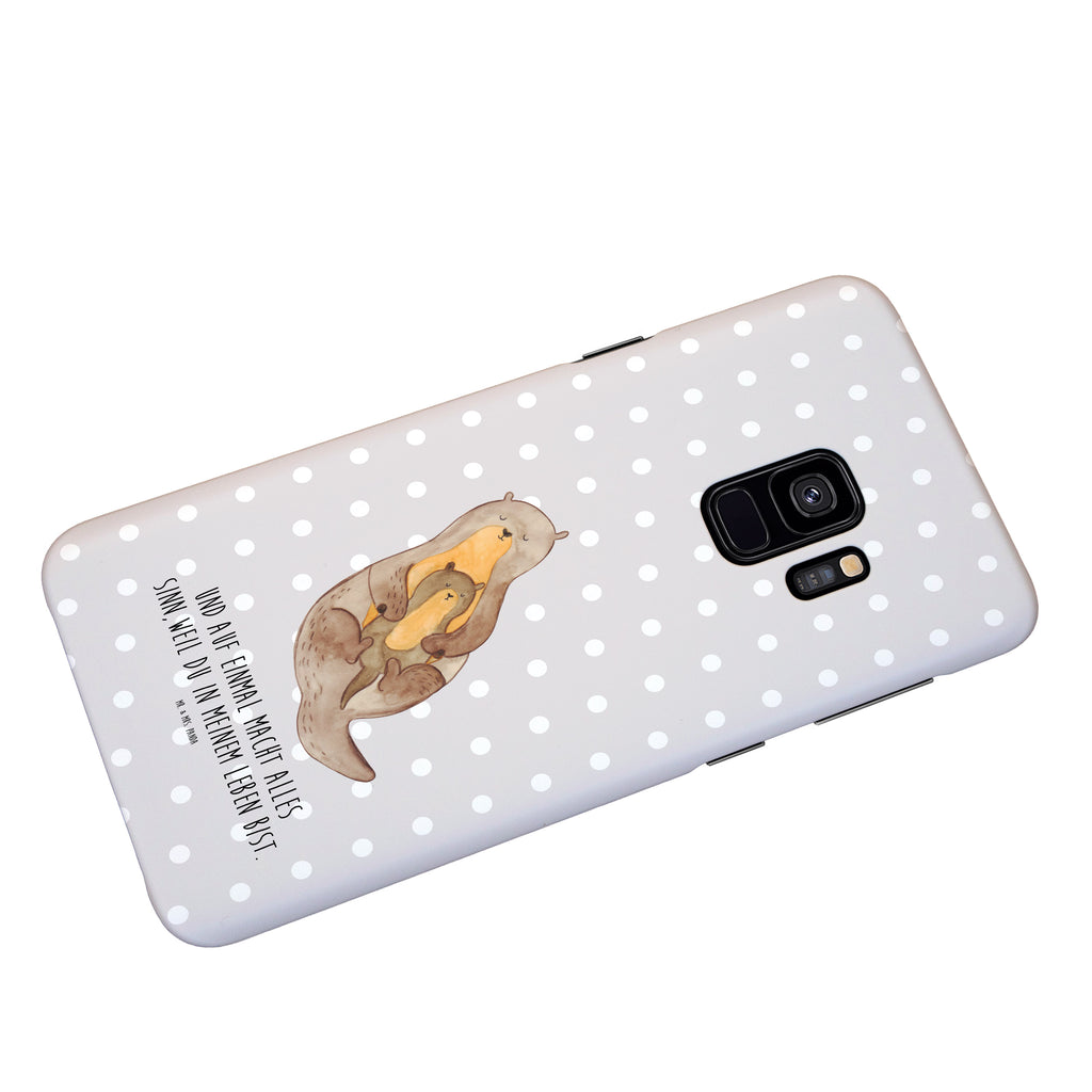 Handyhülle Otter Kind Samsung Galaxy S9, Handyhülle, Smartphone Hülle, Handy Case, Handycover, Hülle, Otter, Fischotter, Seeotter, Otter Seeotter See Otter