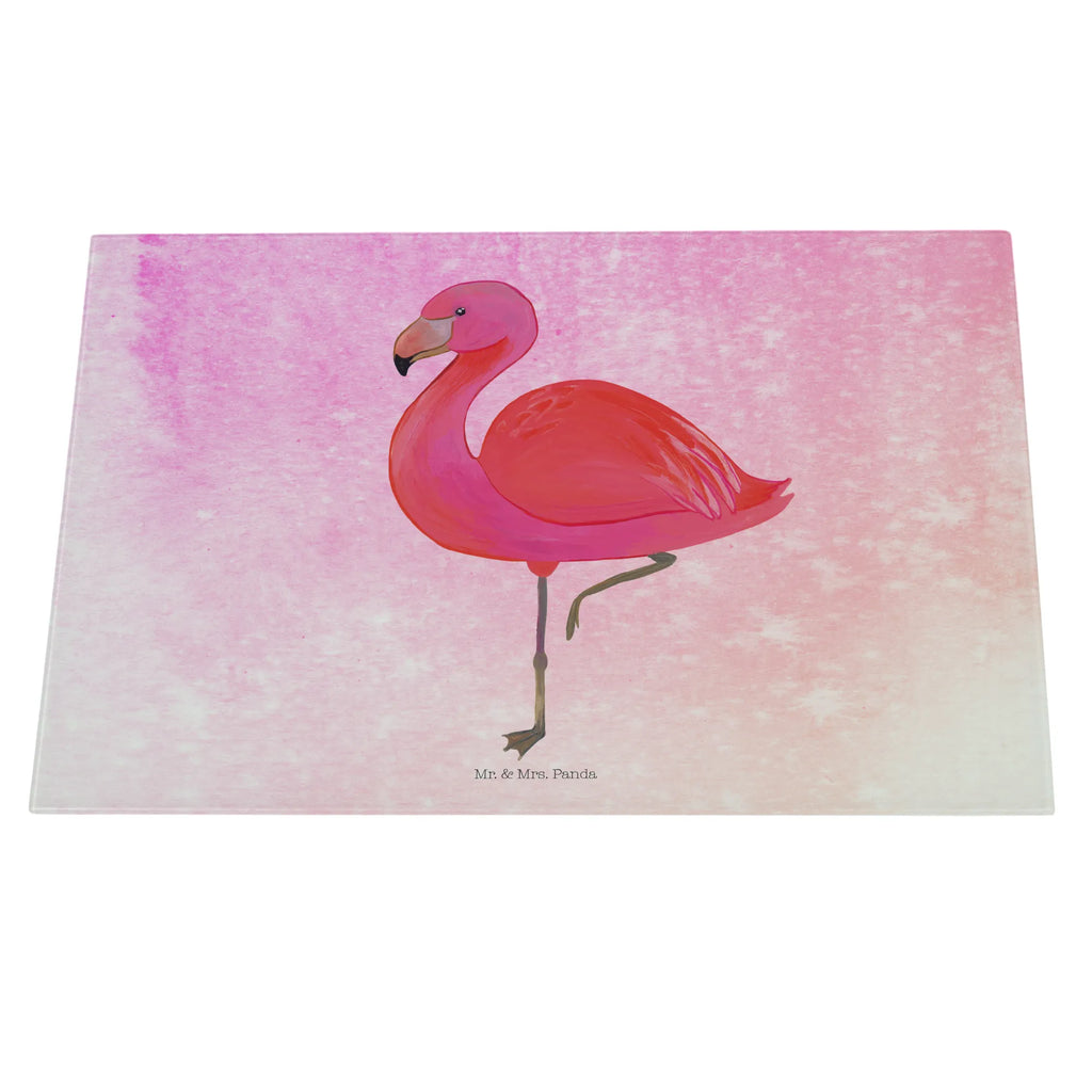 Glasschneidebrett Flamingo Classic Glasschneidebrett, Schneidebrett, Flamingo, Einzigartig, Selbstliebe, Stolz, ich, für mich, Spruch, Freundin, Freundinnen, Außenseiter, Sohn, Tochter, Geschwister