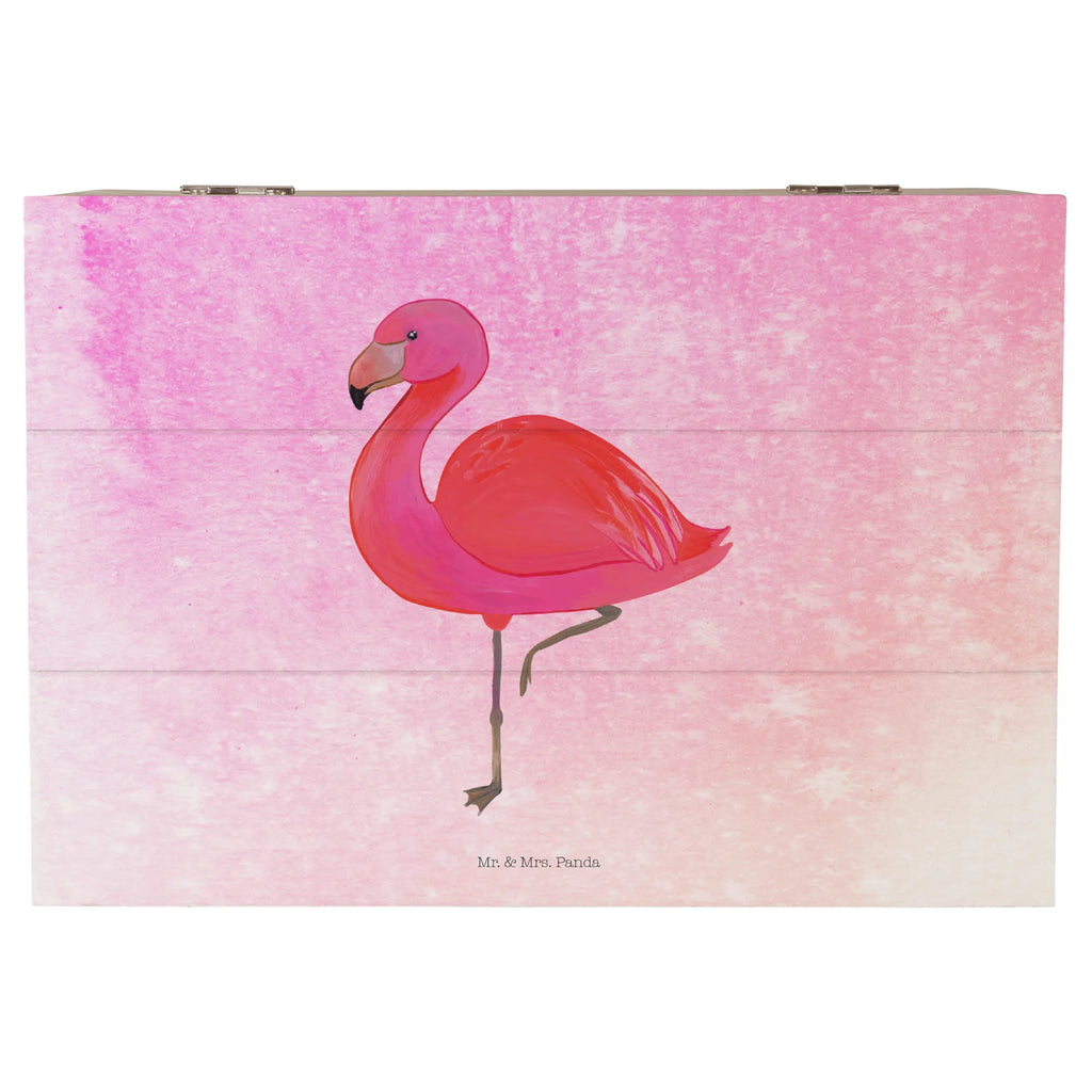 Holzkiste Flamingo Classic Holzkiste, Kiste, Schatzkiste, Truhe, Schatulle, XXL, Erinnerungsbox, Erinnerungskiste, Dekokiste, Aufbewahrungsbox, Geschenkbox, Geschenkdose, Flamingo, Einzigartig, Selbstliebe, Stolz, ich, für mich, Spruch, Freundin, Freundinnen, Außenseiter, Sohn, Tochter, Geschwister