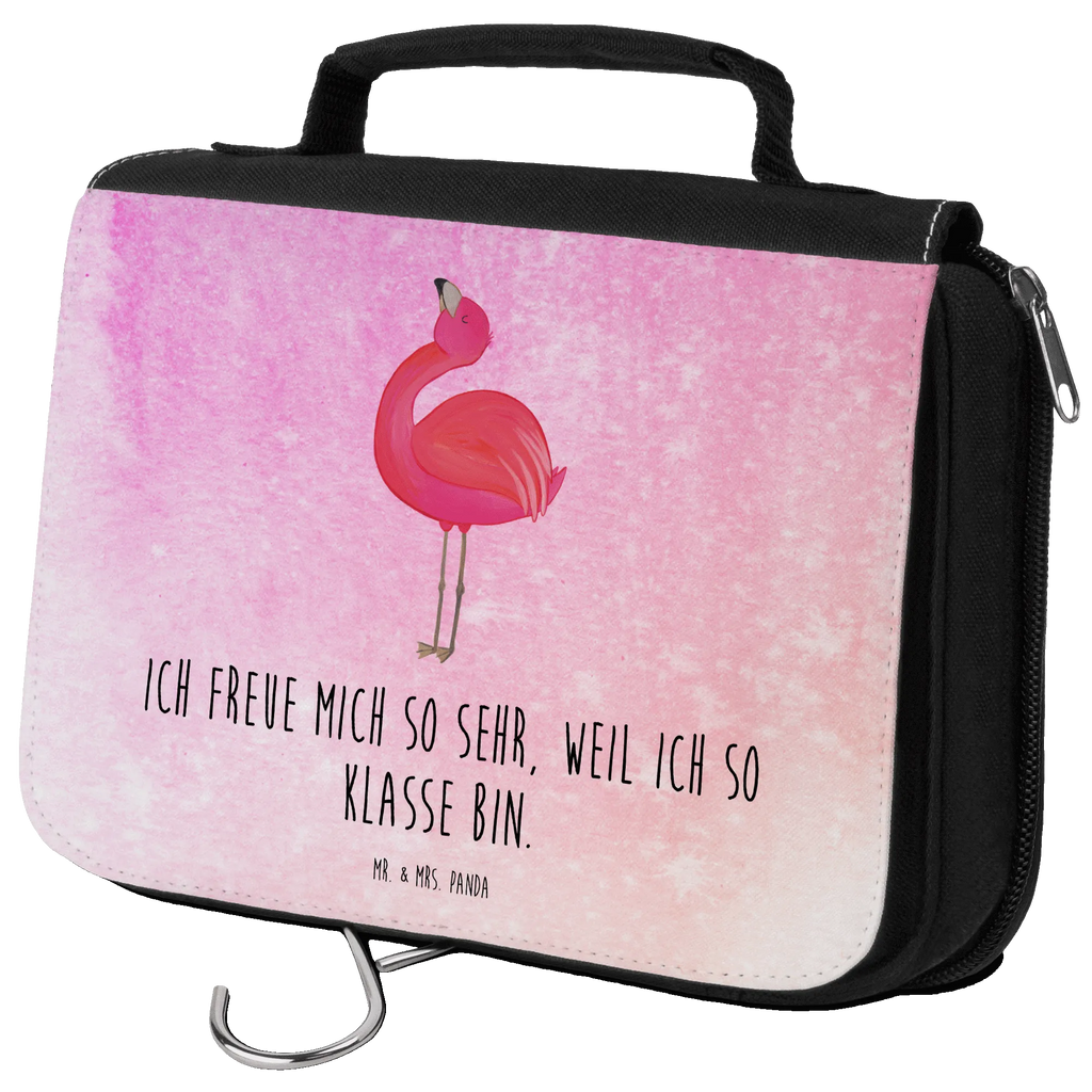 Kulturbeutel Flamingo Stolz Kulturbeutel, Zum Aufhängen, Waschtasche, Kosmetiktasche, Damen, Herren, Aufbewahrungstasche, Schminktasche, Kosmetikbeutel, Organizer, Kulturtasche, Schminkutensil, Flamingo, stolz, Freude, Selbstliebe, Selbstakzeptanz, Freundin, beste Freundin, Tochter, Mama, Schwester