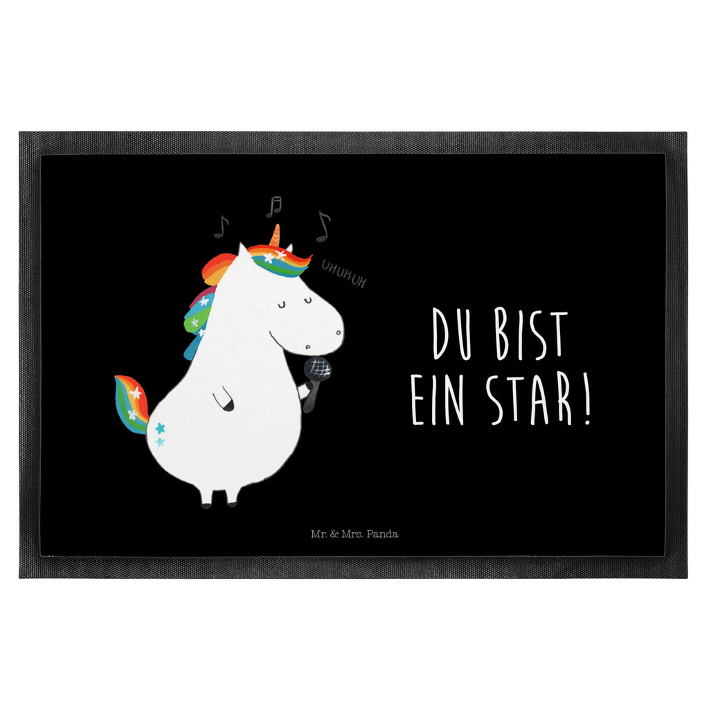 Fußmatte Einhorn Sänger Türvorleger, Schmutzmatte, Fußabtreter, Matte, Schmutzfänger, Fußabstreifer, Schmutzfangmatte, Türmatte, Motivfußmatte, Haustürmatte, Vorleger, Fussmatten, Fußmatten, Gummimatte, Fußmatte außen, Fußmatte innen, Fussmatten online, Gummi Matte, Sauberlaufmatte, Fußmatte waschbar, Fußmatte outdoor, Schmutzfangmatte waschbar, Eingangsteppich, Fußabstreifer außen, Fußabtreter außen, Schmutzfangteppich, Fußmatte außen wetterfest, Einhorn, Einhörner, Einhorn Deko, Unicorn, Glitzer, Konfetti, Party, Geburtstag, Feier, Fest, Disco, Sängerin, Sänger, Freundin