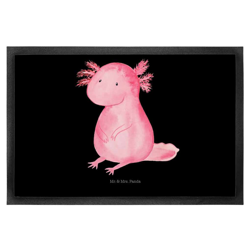 Fußmatte Axolotl null Türvorleger, Schmutzmatte, Fußabtreter, Matte, Schmutzfänger, Fußabstreifer, Schmutzfangmatte, Türmatte, Motivfußmatte, Haustürmatte, Vorleger, Fussmatten, Fußmatten, Gummimatte, Fußmatte außen, Fußmatte innen, Fussmatten online, Gummi Matte, Sauberlaufmatte, Fußmatte waschbar, Fußmatte outdoor, Schmutzfangmatte waschbar, Eingangsteppich, Fußabstreifer außen, Fußabtreter außen, Schmutzfangteppich, Fußmatte außen wetterfest, Axolotl, Molch, Axolot, vergnügt, fröhlich, zufrieden, Lebensstil, Weisheit, Lebensweisheit, Liebe, Freundin