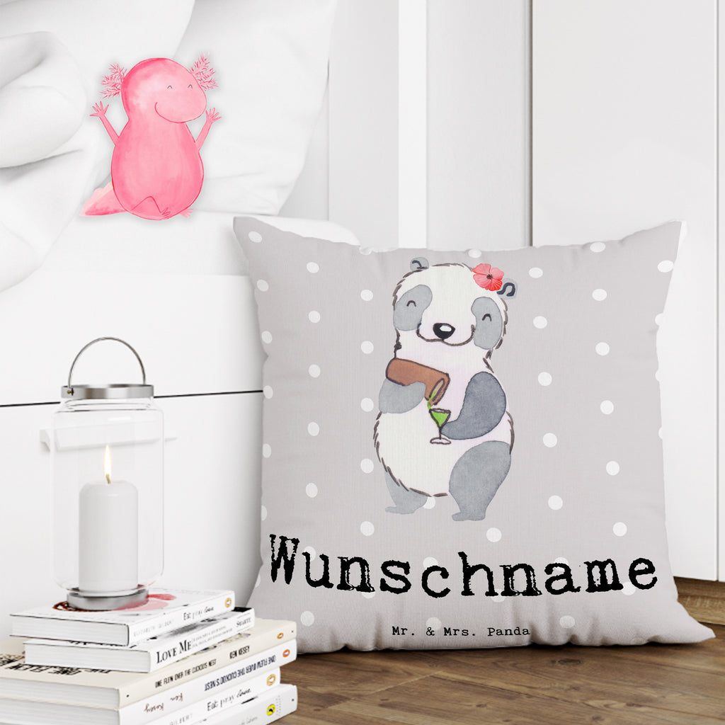 Personalisiertes Kissen Panda Beste Trinkschwester der Welt Kissen, personalisiert, Name, Wunschname, bedrucken, Kopfkissen, für, Dankeschön, Geschenk, Schenken, Geburtstag, Geburtstagsgeschenk, Geschenkidee, Danke, Bedanken, Mitbringsel, Freude machen, Geschenktipp, Trinkschwester, Saufschwester, Schwester, Sister, Freundin, Party, Bae, Trinken, Alkohol, Wochenende, Kleinigkeit, Sister from another Mister