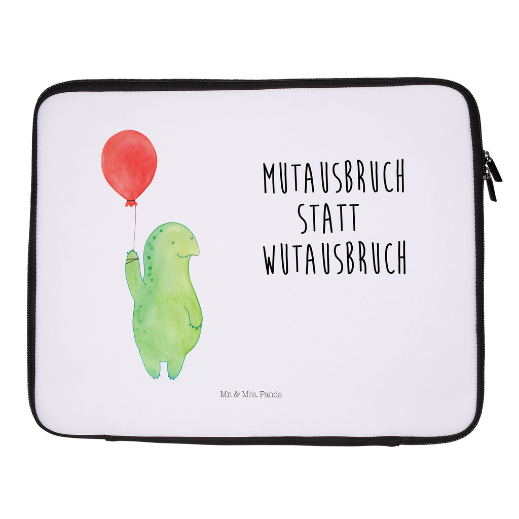 Notebook Tasche Schildkröte Luftballon Notebook Tasche, Laptop, Computertasche, Tasche, Notebook-Tasche, Notebook-Reisehülle, Notebook Schutz, Schildkröte, Schildkröten, Mutausbruch, Motivation, Motivationsspruch