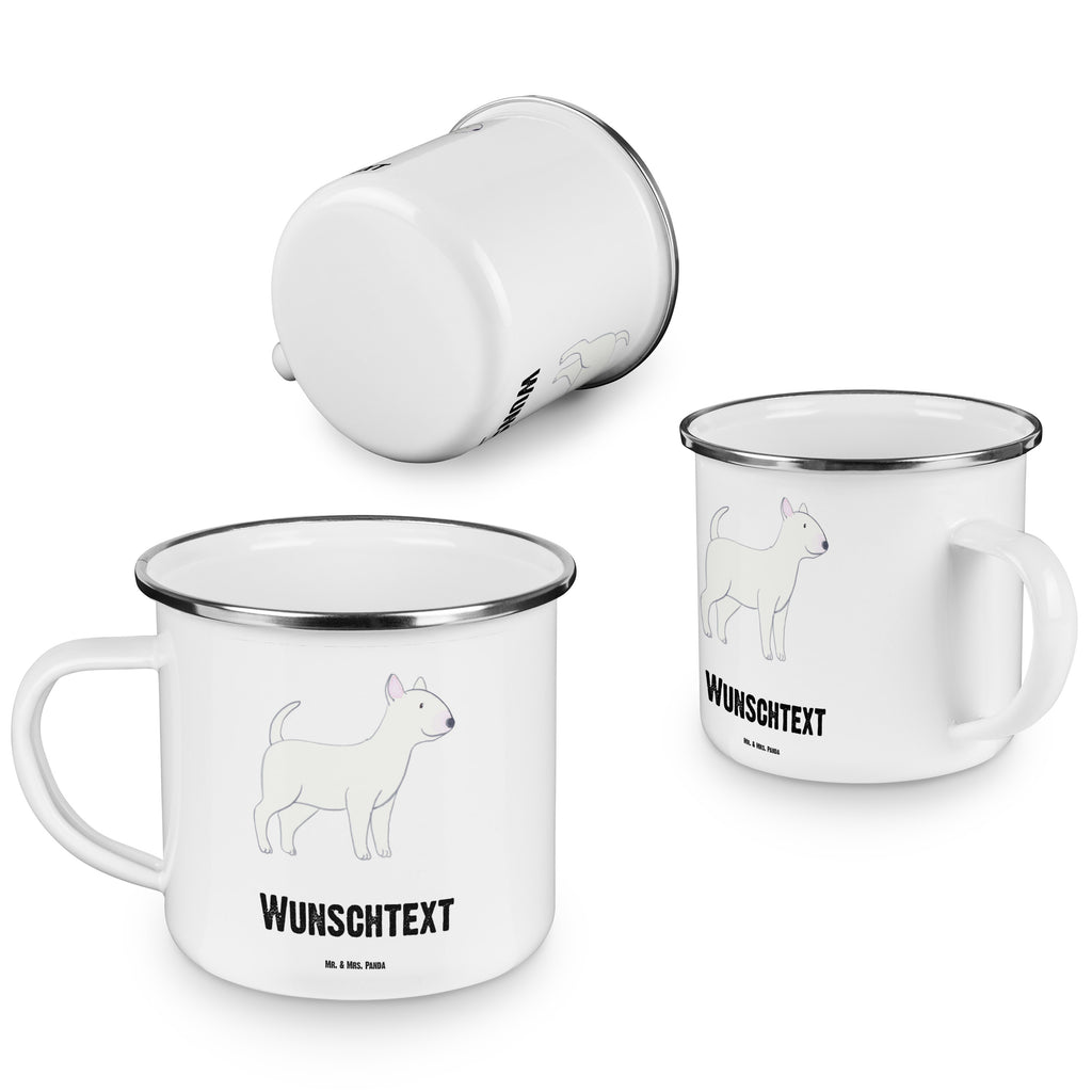 Personalisierte Emaille Tasse Bullterrier Lebensretter Emaille Tasse personalisiert, Emaille Tasse mit Namen, Campingtasse personalisiert, Namenstasse, Campingtasse bedrucken, Campinggeschirr personalsisert, tasse mit namen, personalisierte tassen, personalisierte tasse, tasse selbst gestalten, tasse bedrucken, tassen bedrucken, Hund, Hunderasse, Rassehund, Hundebesitzer, Geschenk, Tierfreund, Schenken, Welpe, Bullterrier