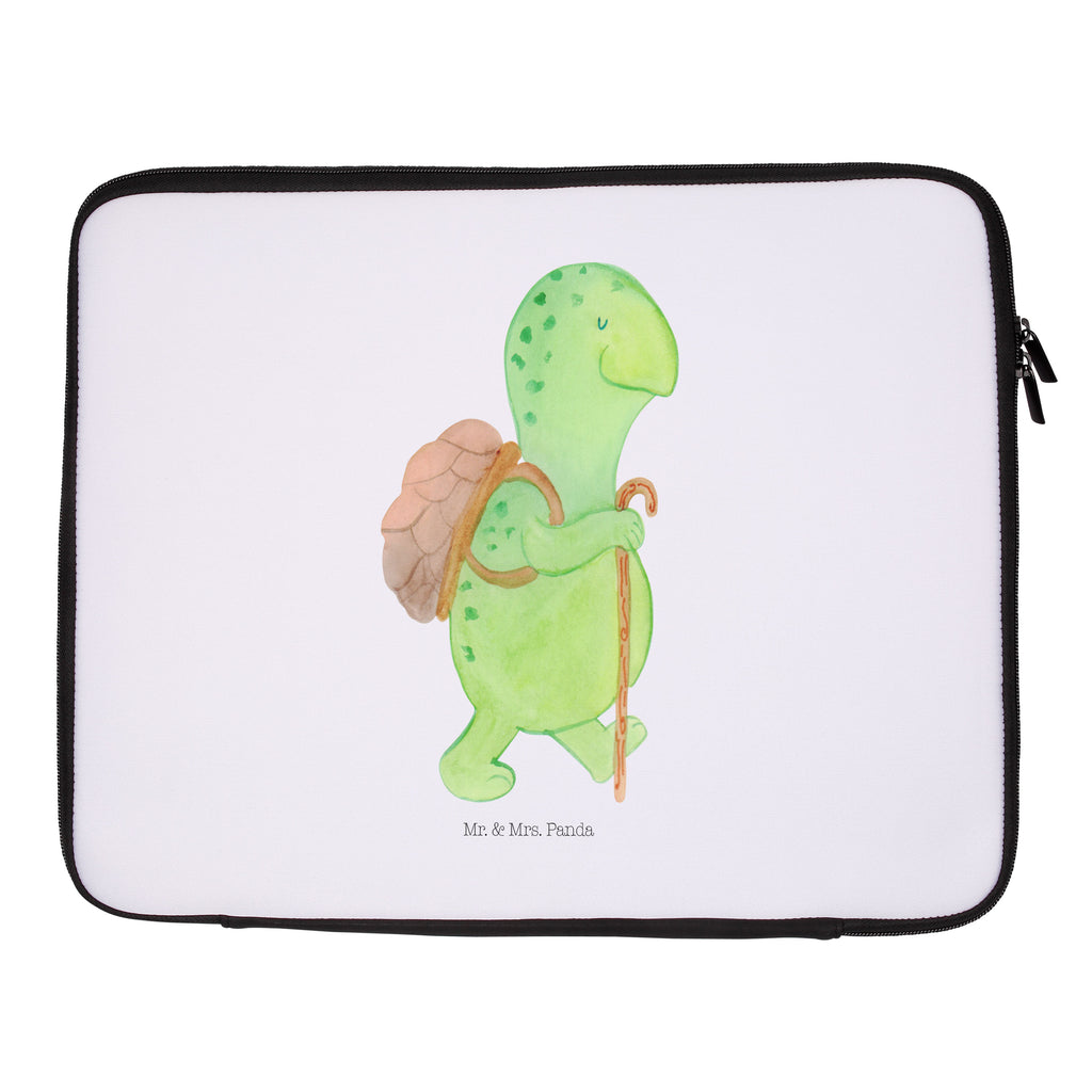 Notebook Tasche Schildkröte Wanderer Notebook Tasche, Laptop, Computertasche, Tasche, Notebook-Tasche, Notebook-Reisehülle, Notebook Schutz, Schildkröte, Schildkröten, Motivation, Motivationsspruch, Motivationssprüche, Neuanfang