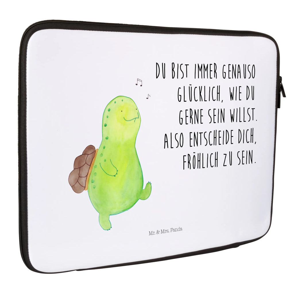 Notebook Tasche Schildkröte Pfeifen Notebook Tasche, Laptop, Computertasche, Tasche, Notebook-Tasche, Notebook-Reisehülle, Notebook Schutz, Schildkröte, Schildi, Schildkröten, fröhlich, Glück, Motivation, Lebensfreude, Depression, Trennung, Neuanfang