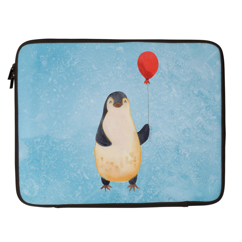 Notebook Tasche Pinguin Luftballon Notebook Tasche, Laptop, Computertasche, Tasche, Notebook-Tasche, Notebook-Reisehülle, Notebook Schutz, Pinguin, Pinguine, Luftballon, Tagträume, Lebenslust, Geschenk Freundin, Geschenkidee, beste Freundin, Motivation, Neustart, neues Leben, Liebe, Glück