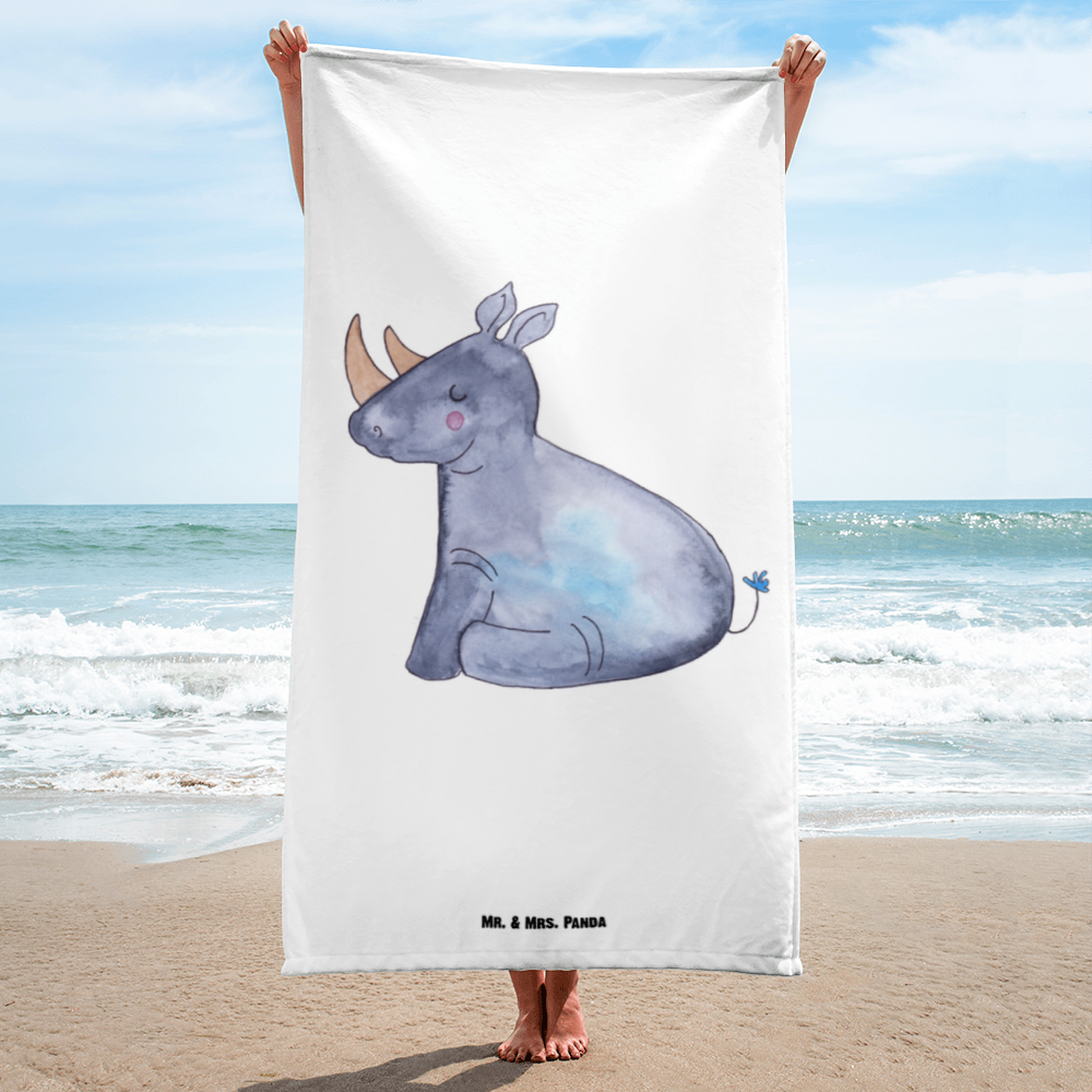 XL Badehandtuch Einhorn Nashorn Handtuch, Badetuch, Duschtuch, Strandtuch, Saunatuch, Einhorn, Einhörner, Einhorn Deko, Pegasus, Unicorn, Regenbogen, witzig, lustig, Zoo, Glitzer, Einhornpower, Erwachsenwerden, Nashorn, Nashörner