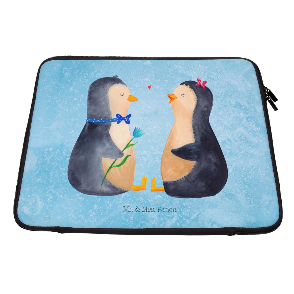 Notebook Tasche Pinguin Pärchen Notebook Tasche, Laptop, Computertasche, Tasche, Notebook-Tasche, Notebook-Reisehülle, Notebook Schutz, Pinguin, Pinguine, Liebe, Liebespaar, Liebesbeweis, Liebesgeschenk, Verlobung, Jahrestag, Hochzeitstag, Hochzeit, Hochzeitsgeschenk, große Liebe, Traumpaar