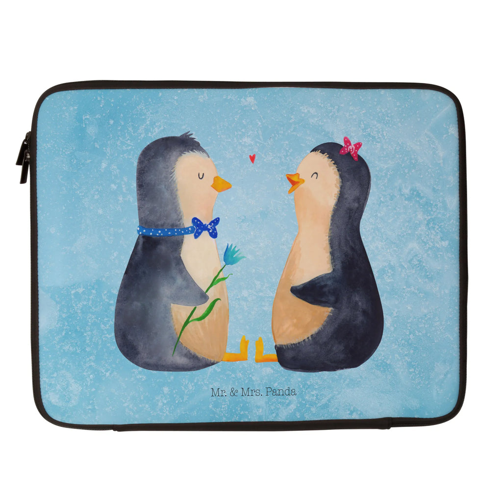 Notebook Tasche Pinguin Pärchen Notebook Tasche, Laptop, Computertasche, Tasche, Notebook-Tasche, Notebook-Reisehülle, Notebook Schutz, Pinguin, Pinguine, Liebe, Liebespaar, Liebesbeweis, Liebesgeschenk, Verlobung, Jahrestag, Hochzeitstag, Hochzeit, Hochzeitsgeschenk, große Liebe, Traumpaar