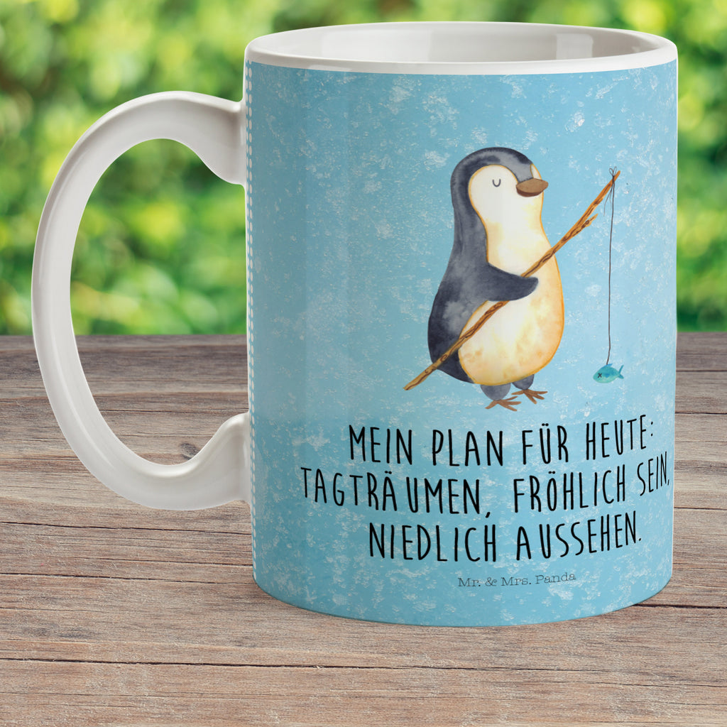 Kindertasse Pinguin Angler Kindertasse, Kinder Tasse, Kunststoff Tasse, Kindergarten Tasse, Trinkbecher, Camping Becher, Kaffeetasse, Kunststoffbecher, Kindergartenbecher, Outdoorgeschirr, Kunststoffgeschirr, Reisebecher, Reisetasse, Kinderbecher, Bruchfeste Tasse, Bruchsichere Tasse, Plastik Tasse, Plastiktasse, Pinguin, Pinguine, Angeln, Angler, Tagträume, Hobby, Plan, Planer, Tagesplan, Neustart, Motivation, Geschenk, Freundinnen, Geschenkidee, Urlaub, Wochenende