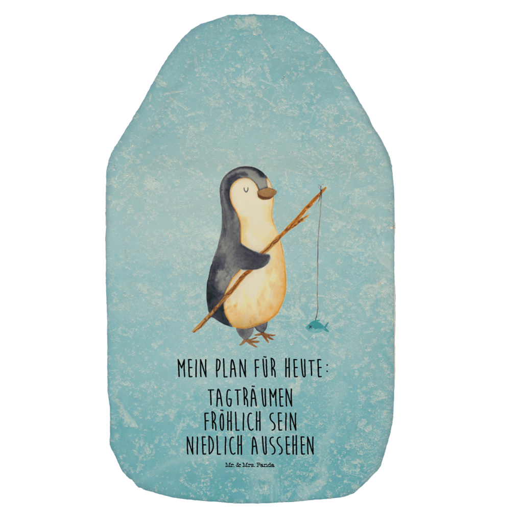 Wärmflasche Pinguin Angler Wärmekissen, Kinderwärmflasche, Körnerkissen, Wärmflaschenbezug, Wärmflasche mit Bezug, Wärmflasche, Bettflasche, Kleine Wärmflasche, Pinguin, Pinguine, Angeln, Angler, Tagträume, Hobby, Plan, Planer, Tagesplan, Neustart, Motivation, Geschenk, Freundinnen, Geschenkidee, Urlaub, Wochenende