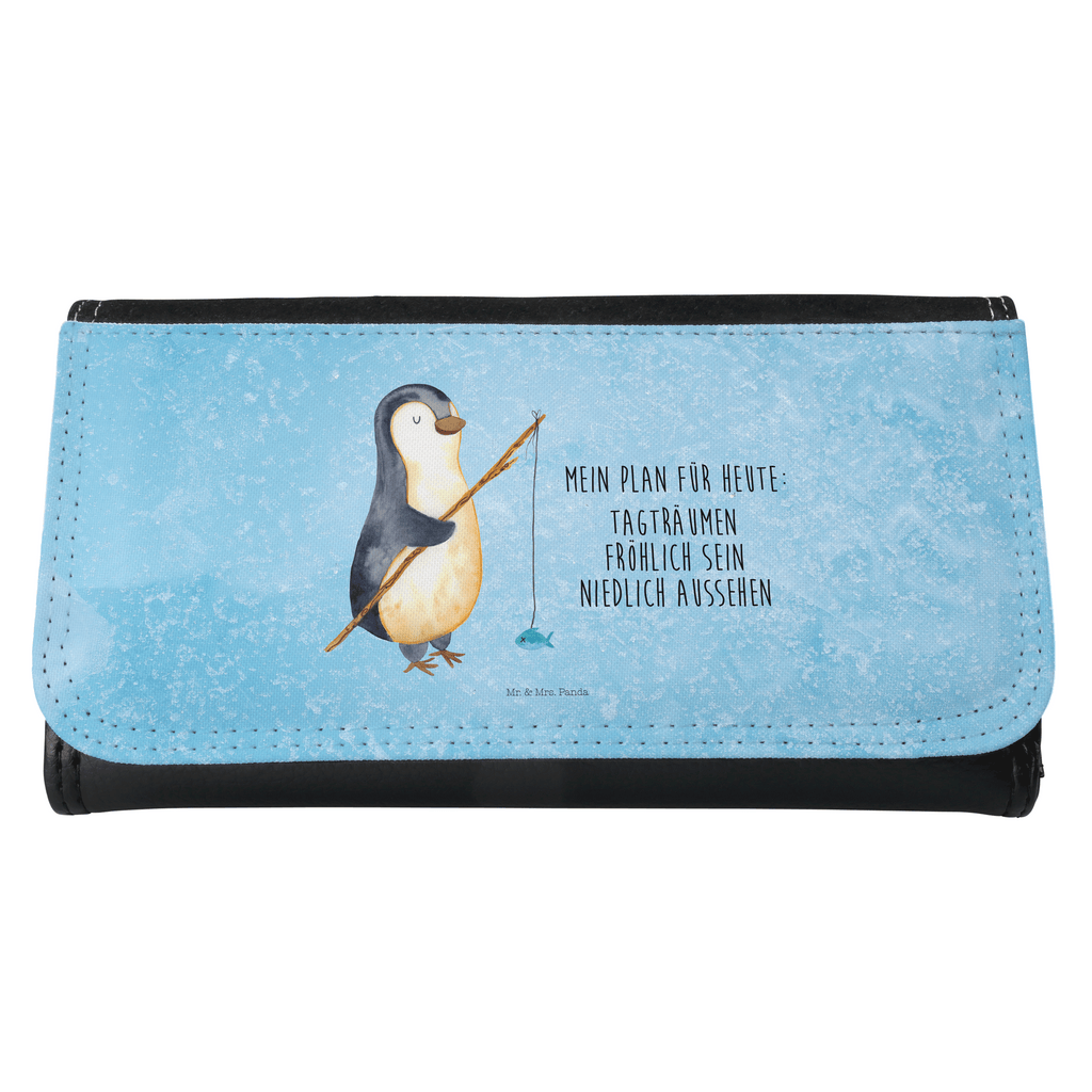 Damen Portemonnaie Pinguin Angler Portemonnaie, Portemonee, Geldbörse, Damen, Groß, XXL, Geldbeutel, Portemonnaies, Pinguin, Pinguine, Angeln, Angler, Tagträume, Hobby, Plan, Planer, Tagesplan, Neustart, Motivation, Geschenk, Freundinnen, Geschenkidee, Urlaub, Wochenende