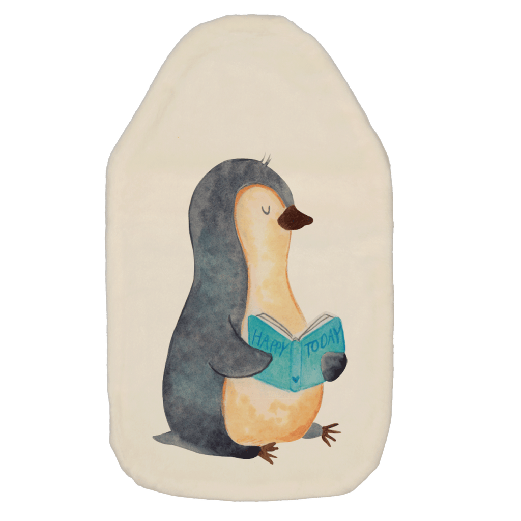 Wärmflasche Pinguin Buch Wärmekissen, Kinderwärmflasche, Körnerkissen, Wärmflaschenbezug, Wärmflasche mit Bezug, Wärmflasche, Bettflasche, Kleine Wärmflasche, Pinguin, Pinguine, Buch, Lesen, Bücherwurm, Nichtstun, Faulenzen, Ferien, Urlaub, Freizeit