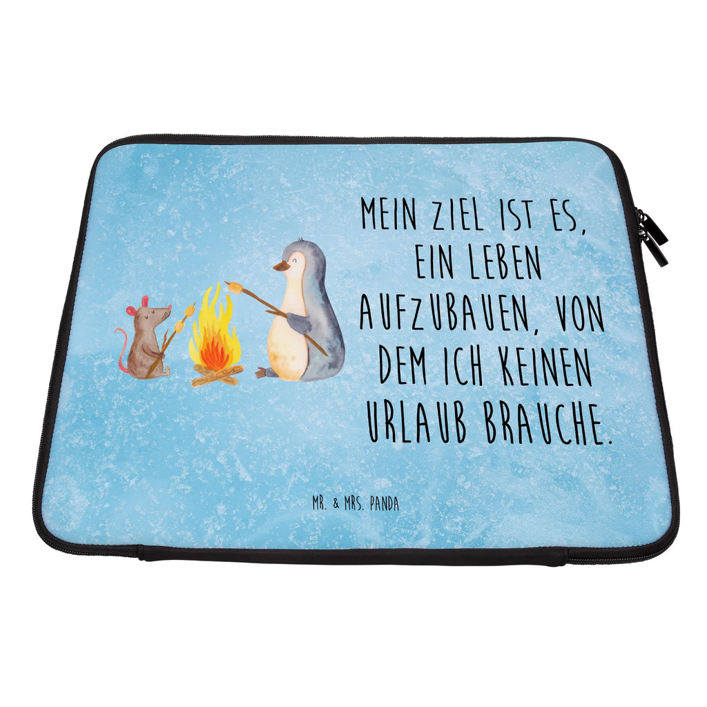 Notebook Tasche Pinguin Lagerfeuer Notebook Tasche, Laptop, Computertasche, Tasche, Notebook-Tasche, Notebook-Reisehülle, Notebook Schutz, Pinguin, Maus, Pinguine, Lagerfeuer, Leben, Arbeit, Job, Motivation, Büro, Büroalltag, Lebensspruch, Lebensmotivation, Neustart, Liebe, grillen, Feuer, Marshmallows