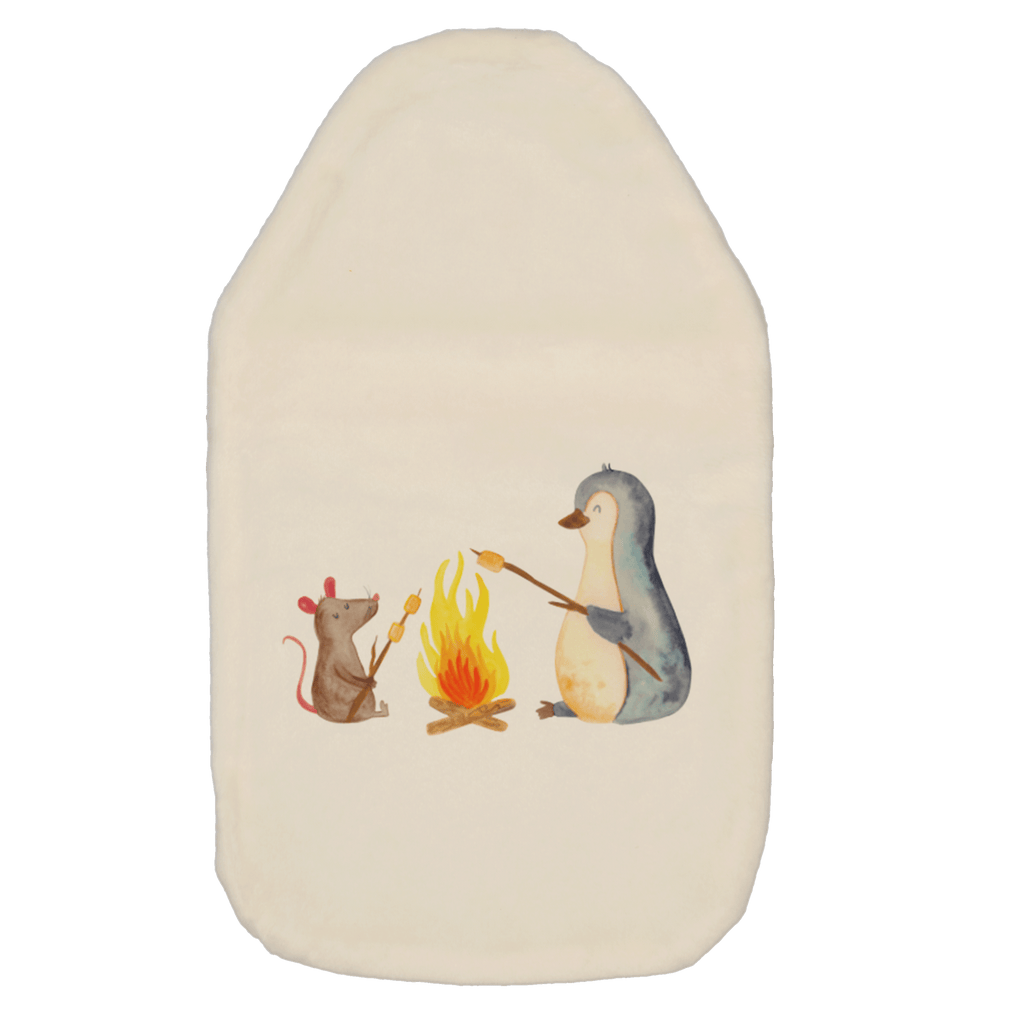 Wärmflasche Pinguin Lagerfeuer Wärmekissen, Kinderwärmflasche, Körnerkissen, Wärmflaschenbezug, Wärmflasche mit Bezug, Wärmflasche, Bettflasche, Kleine Wärmflasche, Pinguin, Maus, Pinguine, Lagerfeuer, Leben, Arbeit, Job, Motivation, Büro, Büroalltag, Lebensspruch, Lebensmotivation, Neustart, Liebe, grillen, Feuer, Marshmallows