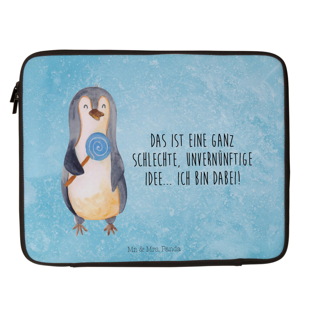 Notebook Tasche Pinguin Lolli Notebook Tasche, Laptop, Computertasche, Tasche, Notebook-Tasche, Notebook-Reisehülle, Notebook Schutz, Pinguin, Pinguine, Lolli, Süßigkeiten, Blödsinn, Spruch, Rebell, Gauner, Ganove, Rabauke