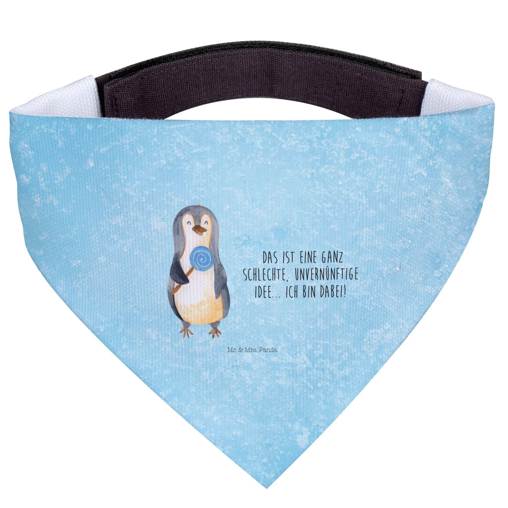 Hundehalstuch Pinguin Lolli Hundehalstuch, Halstuch, Hunde, Tuch, mittel, mittelgroße Hunde, Pinguin, Pinguine, Lolli, Süßigkeiten, Blödsinn, Spruch, Rebell, Gauner, Ganove, Rabauke