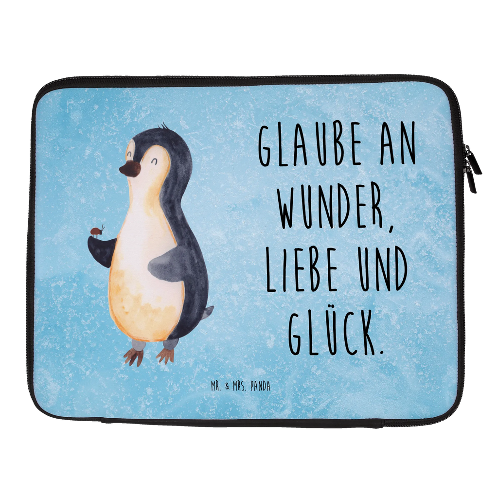 Notebook Tasche Pinguin Marienkäfer Notebook Tasche, Laptop, Computertasche, Tasche, Notebook-Tasche, Notebook-Reisehülle, Notebook Schutz, Pinguin, Pinguine, Marienkäfer, Liebe, Wunder, Glück, Freude, Lebensfreude