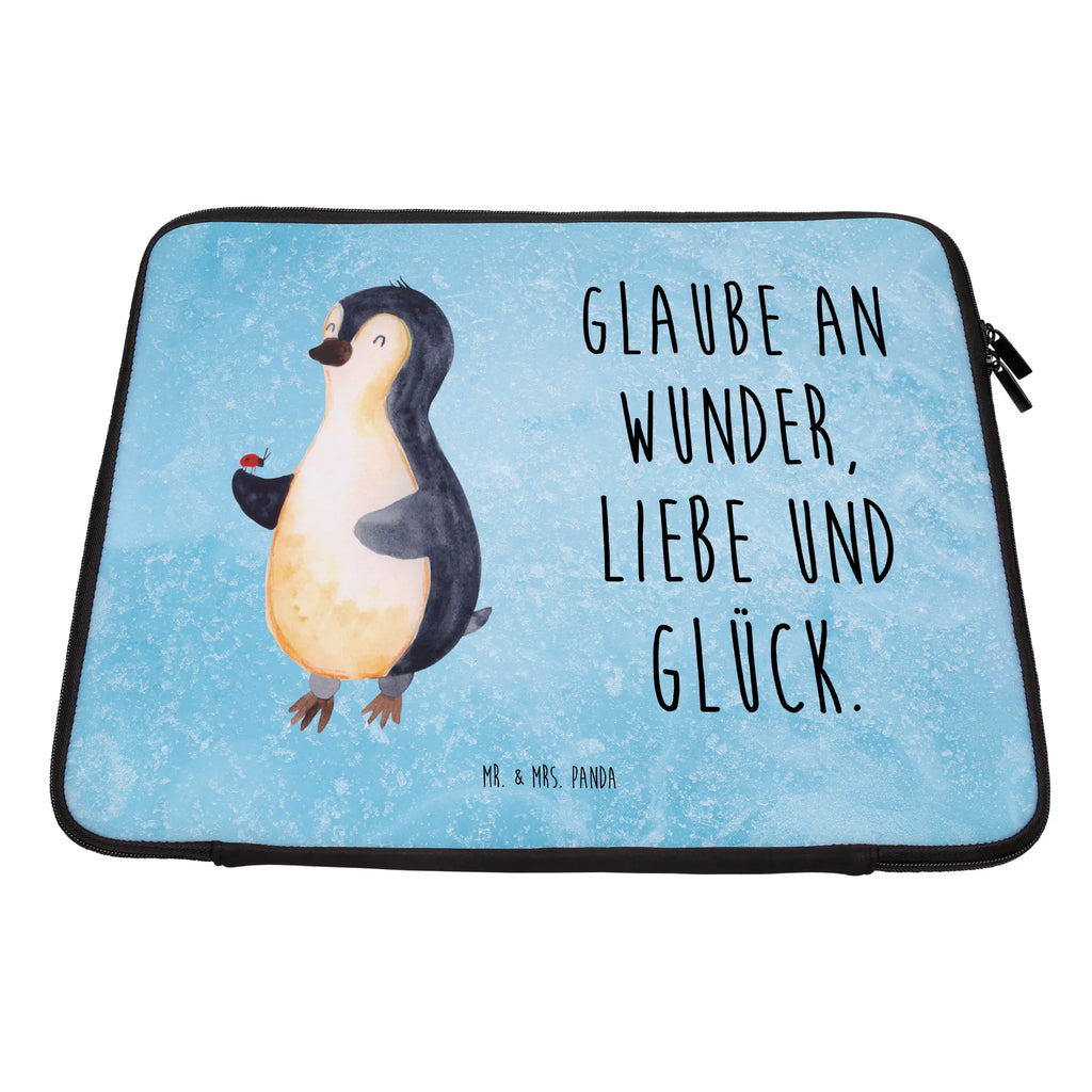 Notebook Tasche Pinguin Marienkäfer Notebook Tasche, Laptop, Computertasche, Tasche, Notebook-Tasche, Notebook-Reisehülle, Notebook Schutz, Pinguin, Pinguine, Marienkäfer, Liebe, Wunder, Glück, Freude, Lebensfreude