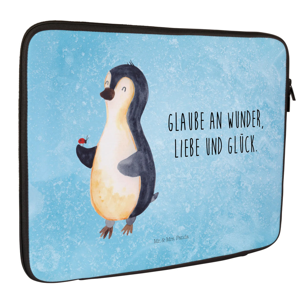 Notebook Tasche Pinguin Marienkäfer Notebook Tasche, Laptop, Computertasche, Tasche, Notebook-Tasche, Notebook-Reisehülle, Notebook Schutz, Pinguin, Pinguine, Marienkäfer, Liebe, Wunder, Glück, Freude, Lebensfreude