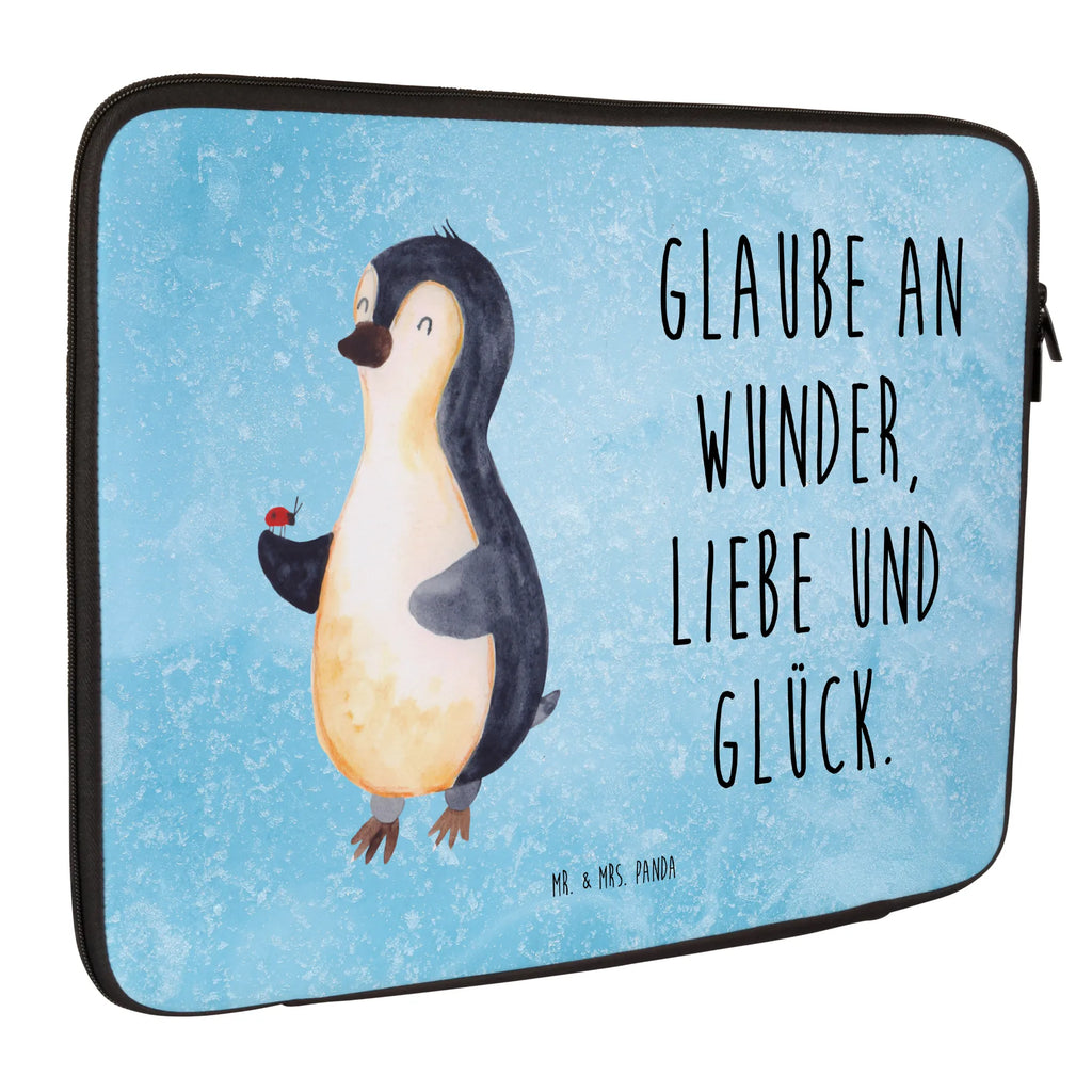 Notebook Tasche Pinguin Marienkäfer Notebook Tasche, Laptop, Computertasche, Tasche, Notebook-Tasche, Notebook-Reisehülle, Notebook Schutz, Pinguin, Pinguine, Marienkäfer, Liebe, Wunder, Glück, Freude, Lebensfreude