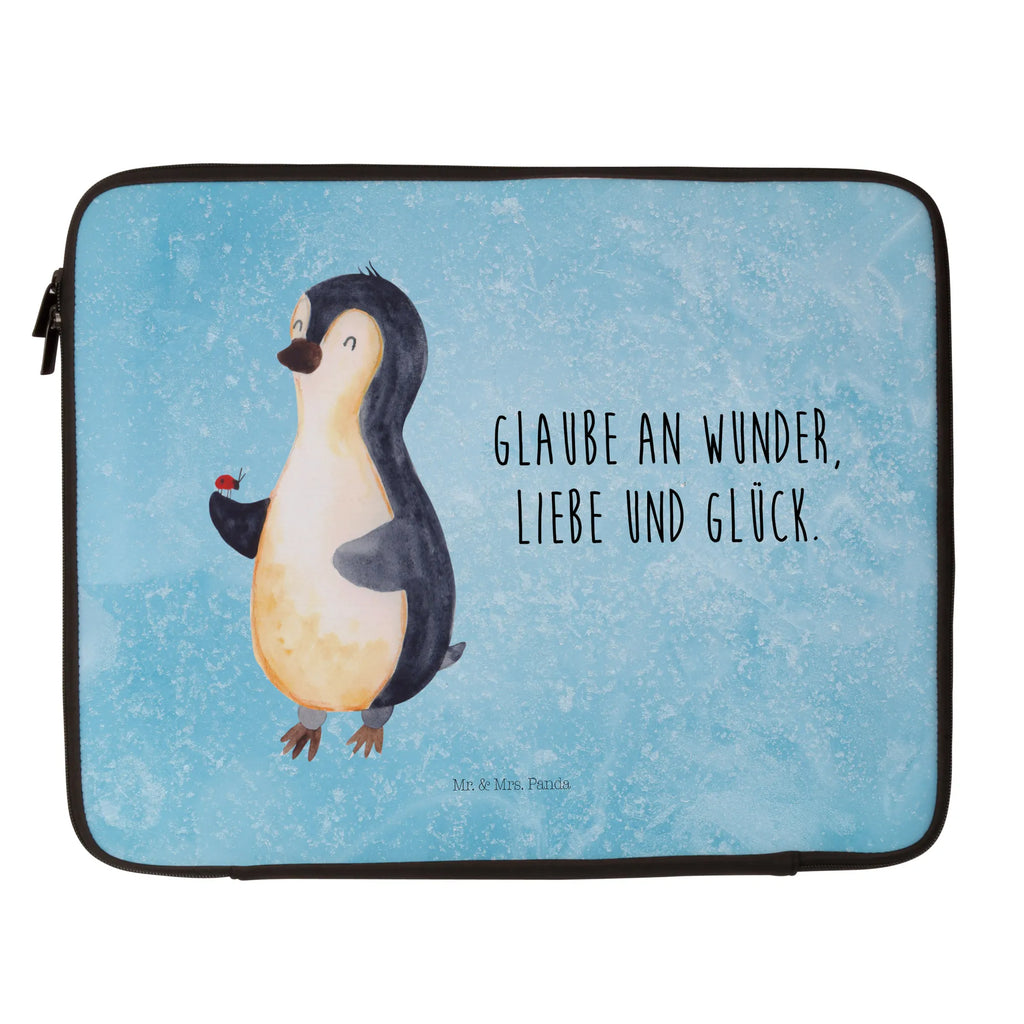 Notebook Tasche Pinguin Marienkäfer Notebook Tasche, Laptop, Computertasche, Tasche, Notebook-Tasche, Notebook-Reisehülle, Notebook Schutz, Pinguin, Pinguine, Marienkäfer, Liebe, Wunder, Glück, Freude, Lebensfreude