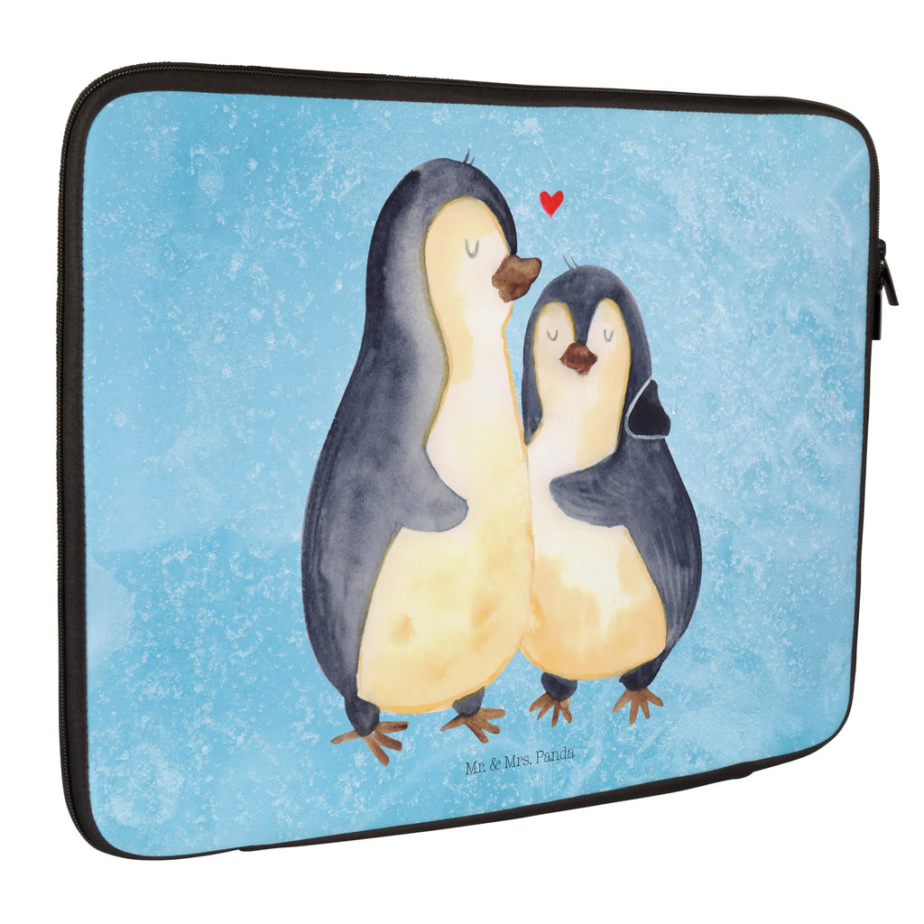 Notebook Tasche Pinguin umarmen Notebook Tasche, Laptop, Computertasche, Tasche, Notebook-Tasche, Notebook-Reisehülle, Notebook Schutz, Pinguin, Liebe, Liebespaar, Liebesbeweis, Liebesgeschenk, Verlobung, Jahrestag, Hochzeitstag, Hochzeit, Hochzeitsgeschenk